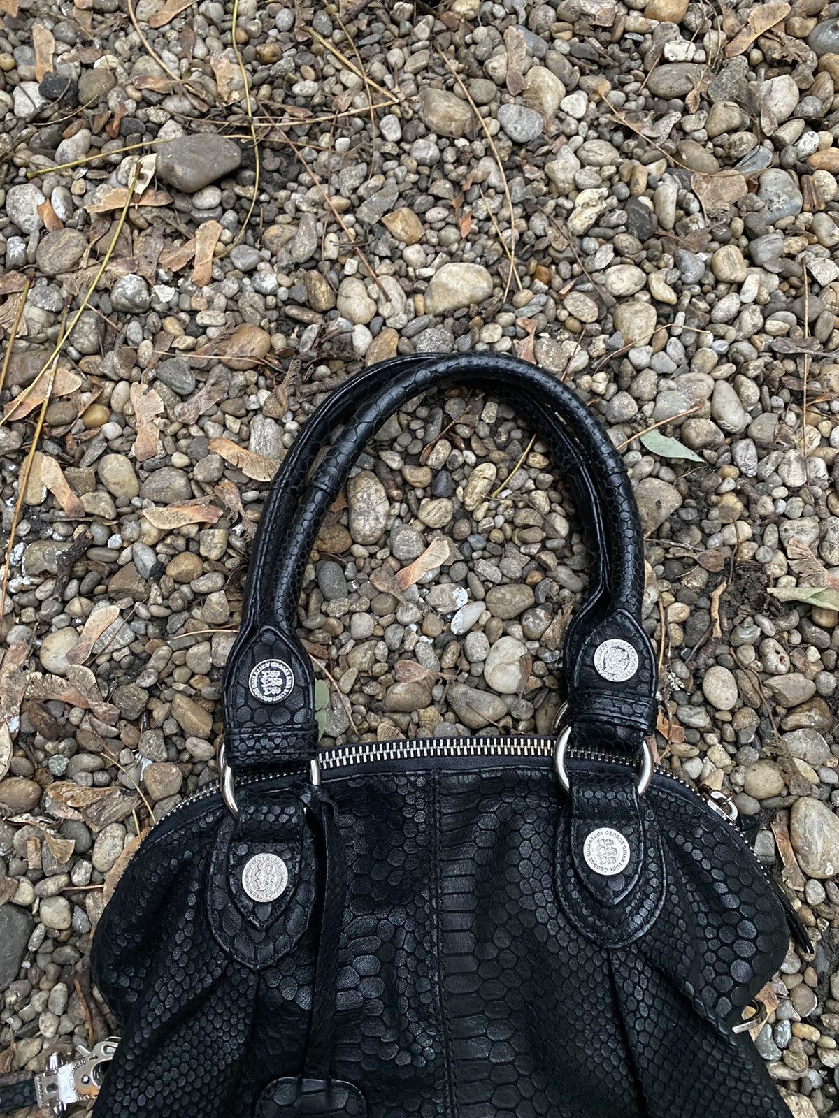 George Gina & Lucy George Gina & Lucy GGL Python Leather Handbag Size ONE SIZE - 3 Thumbnail