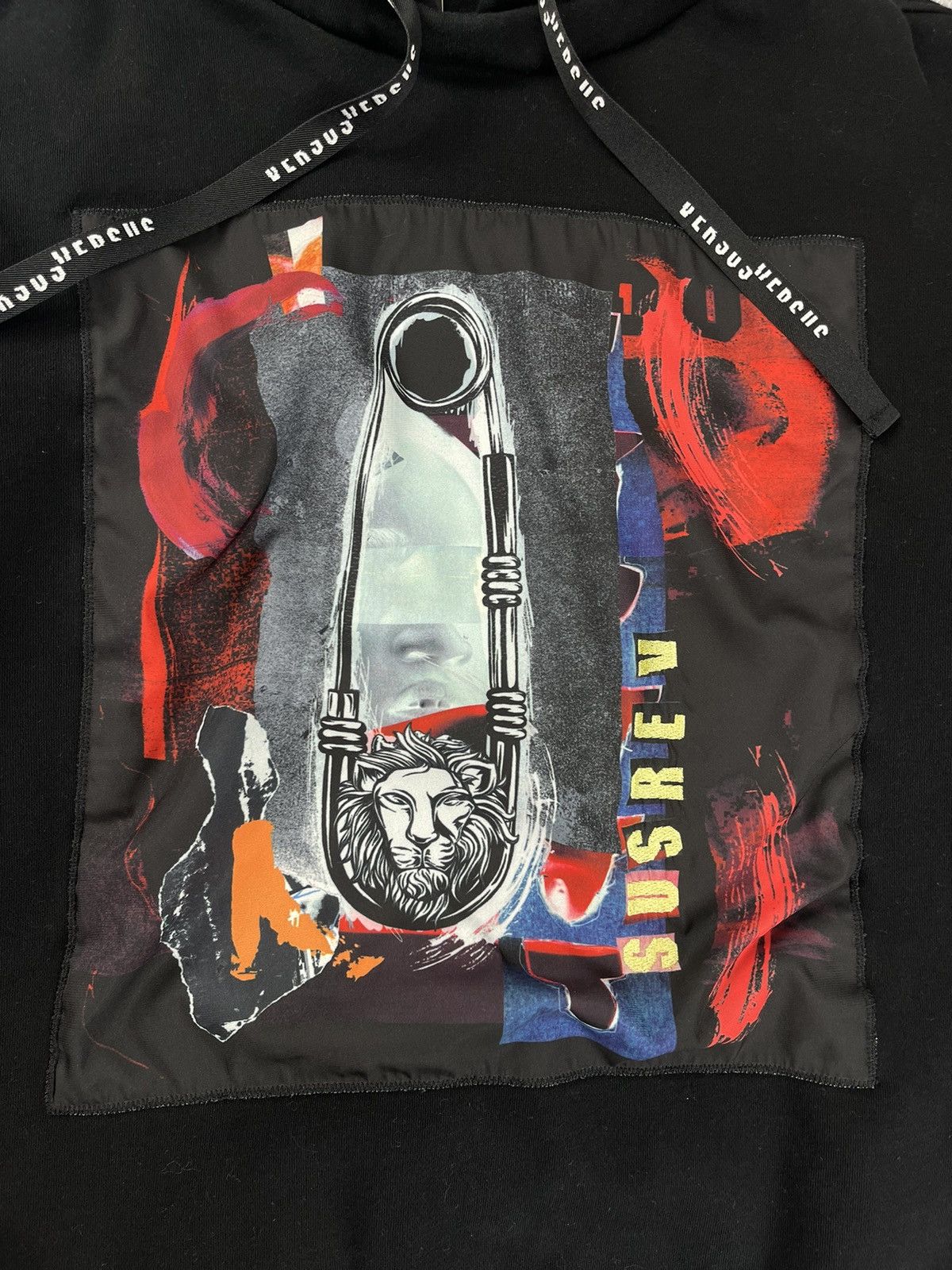Versace × Versus Versace Versus Versace Big Logo Hoodie Black Women’s Size S / US 4 / IT 40 - 5 Thumbnail