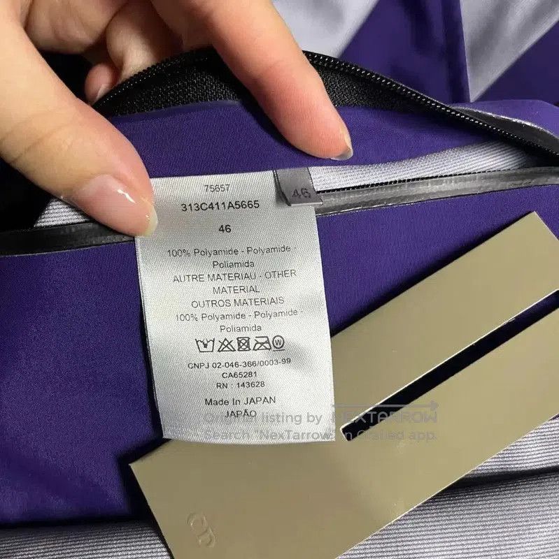 Dior Dior Purple Men's Outer Jacket . Size US M / EU 48-50 / 2 - 4 Thumbnail