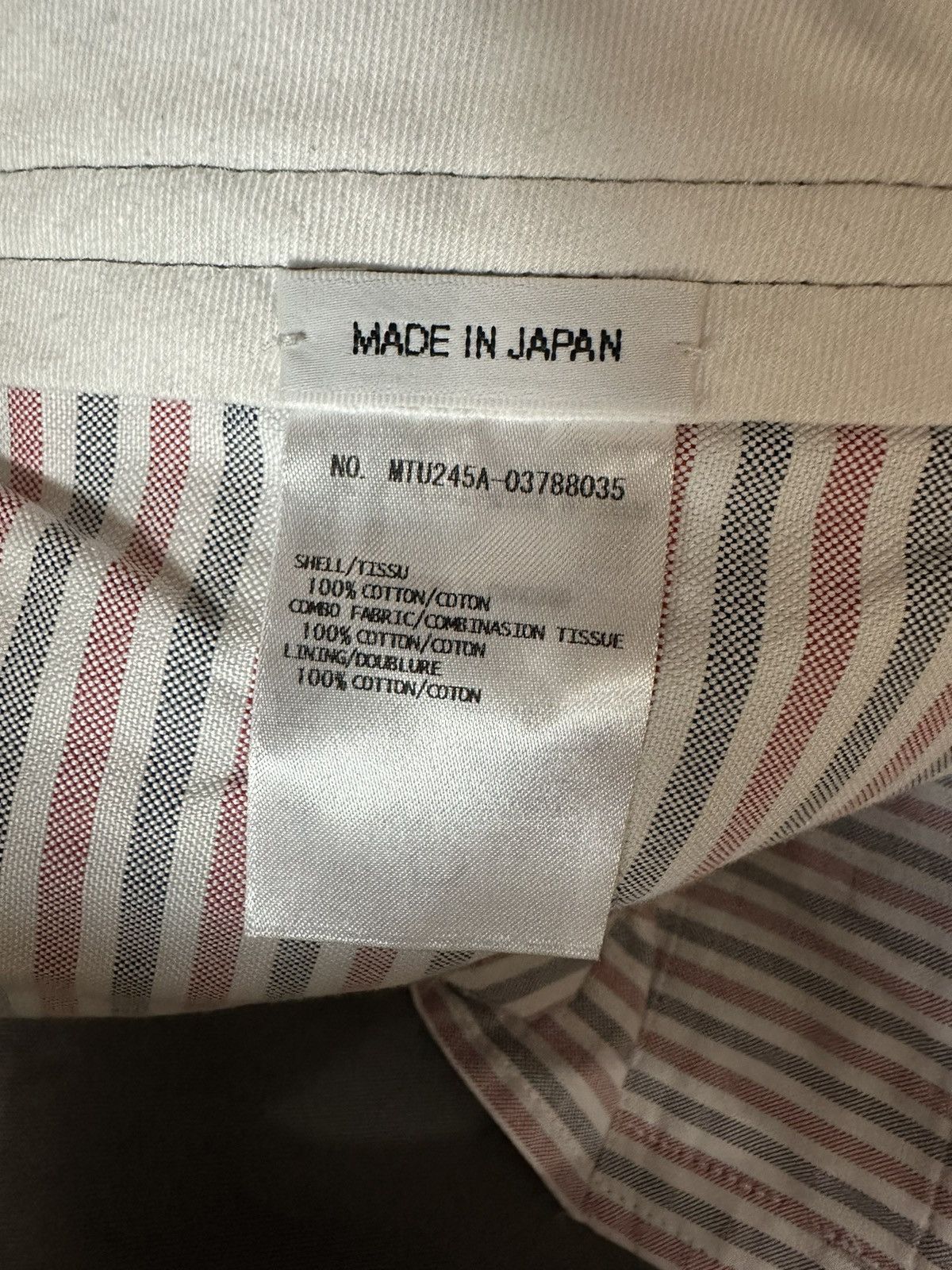Thom Browne Thom browne 4-bar Silver gray Pants Size US 33 - 11 Thumbnail