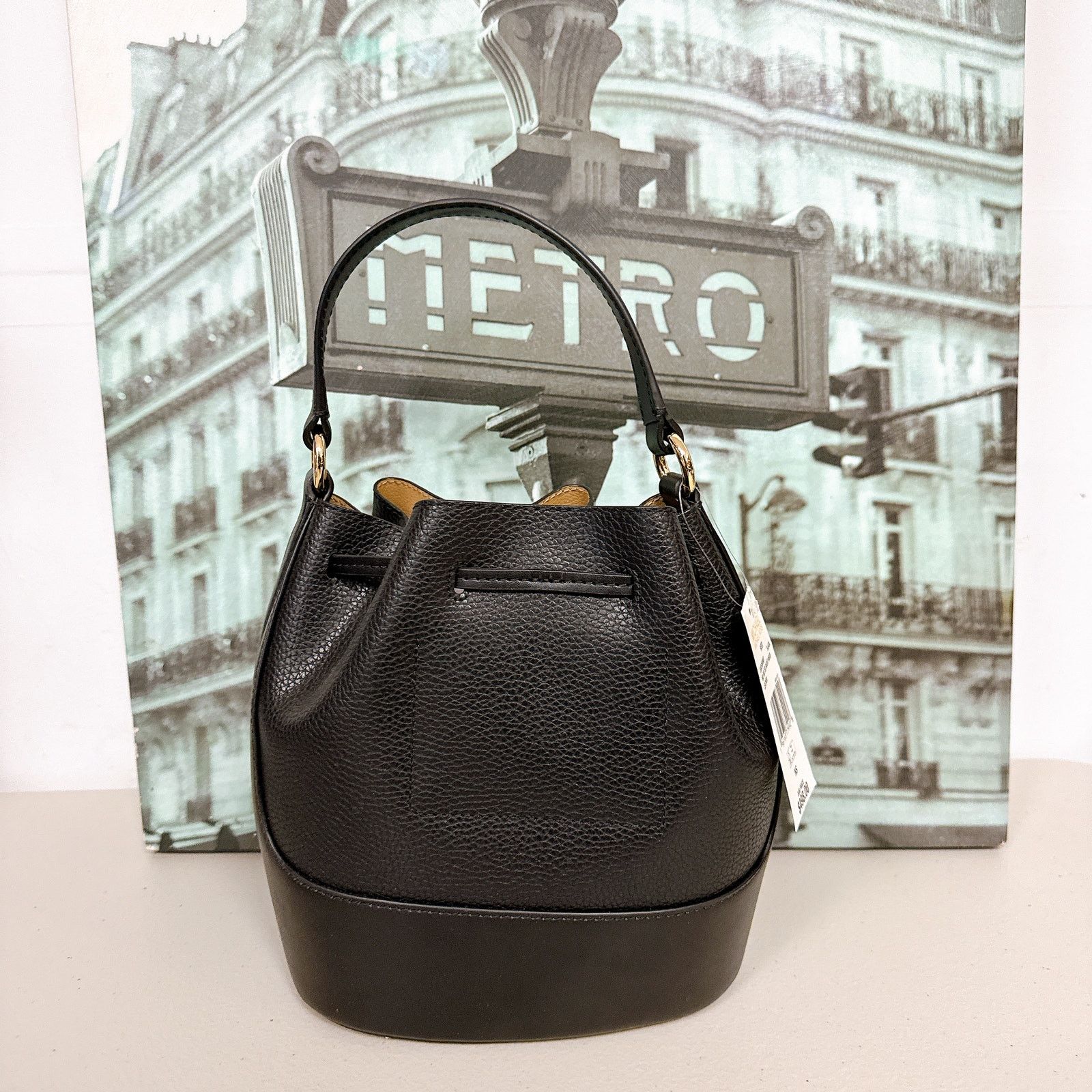 Michael Kors Michael Kors 35S3G6RM8T Reed Medium Pebbled Leather Bucket Size ONE SIZE - 2 Thumbnail