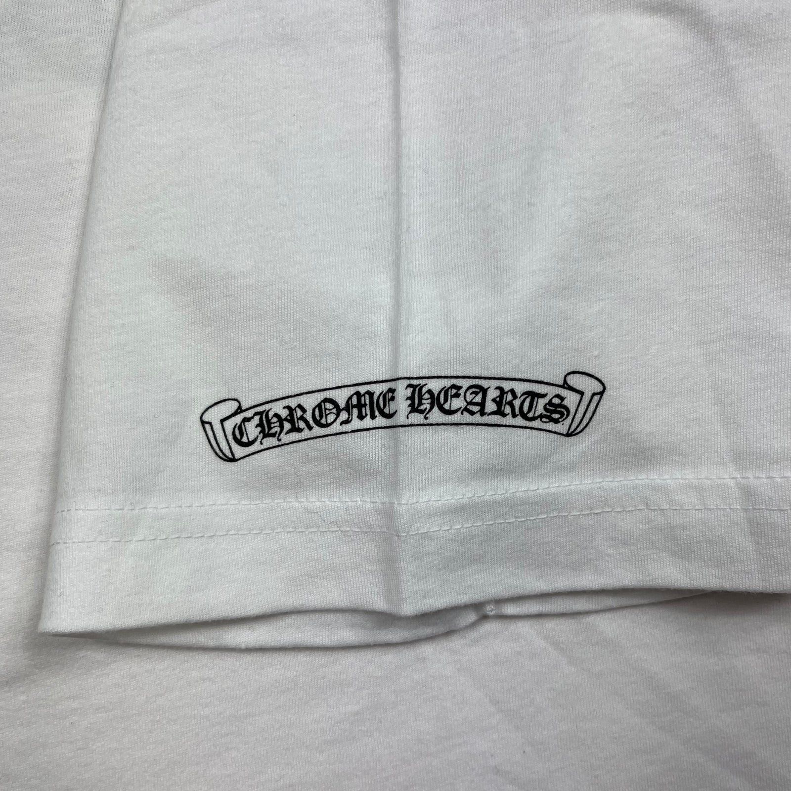 Chrome Hearts Chrome Hearts White Osaka Exclusive Tee Size US XL / EU 56 / 4 - 5 Thumbnail