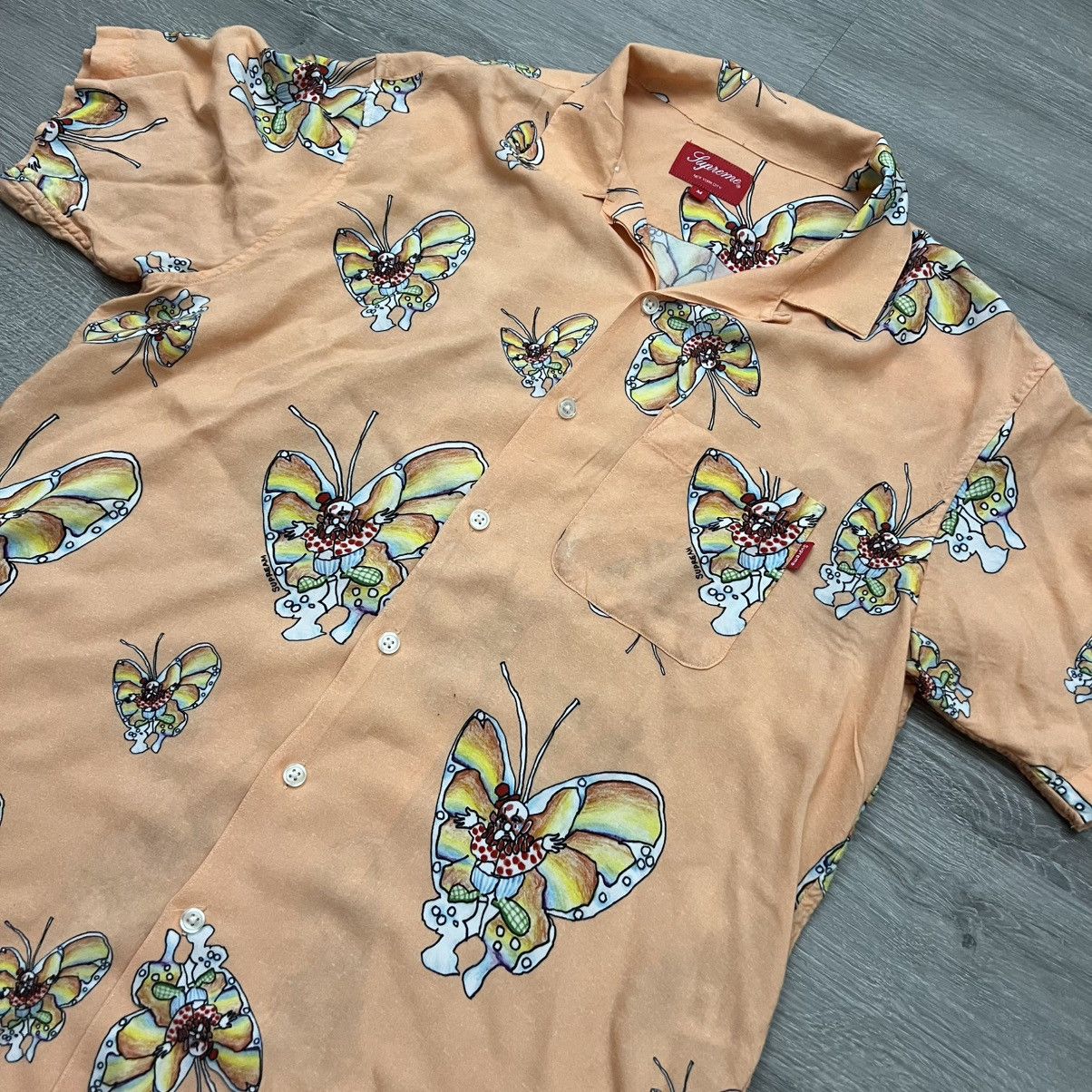 Supreme Supreme Gonz Butterfly Rayon Shirt Size US M / EU 48-50 / 2 - 9 Thumbnail