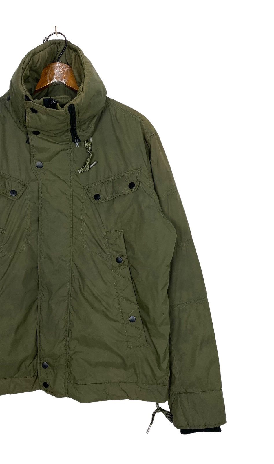 Diesel Rare‼️ Diesel Nylon Military Jacket Size US M / EU 48-50 / 2 - 4 Thumbnail