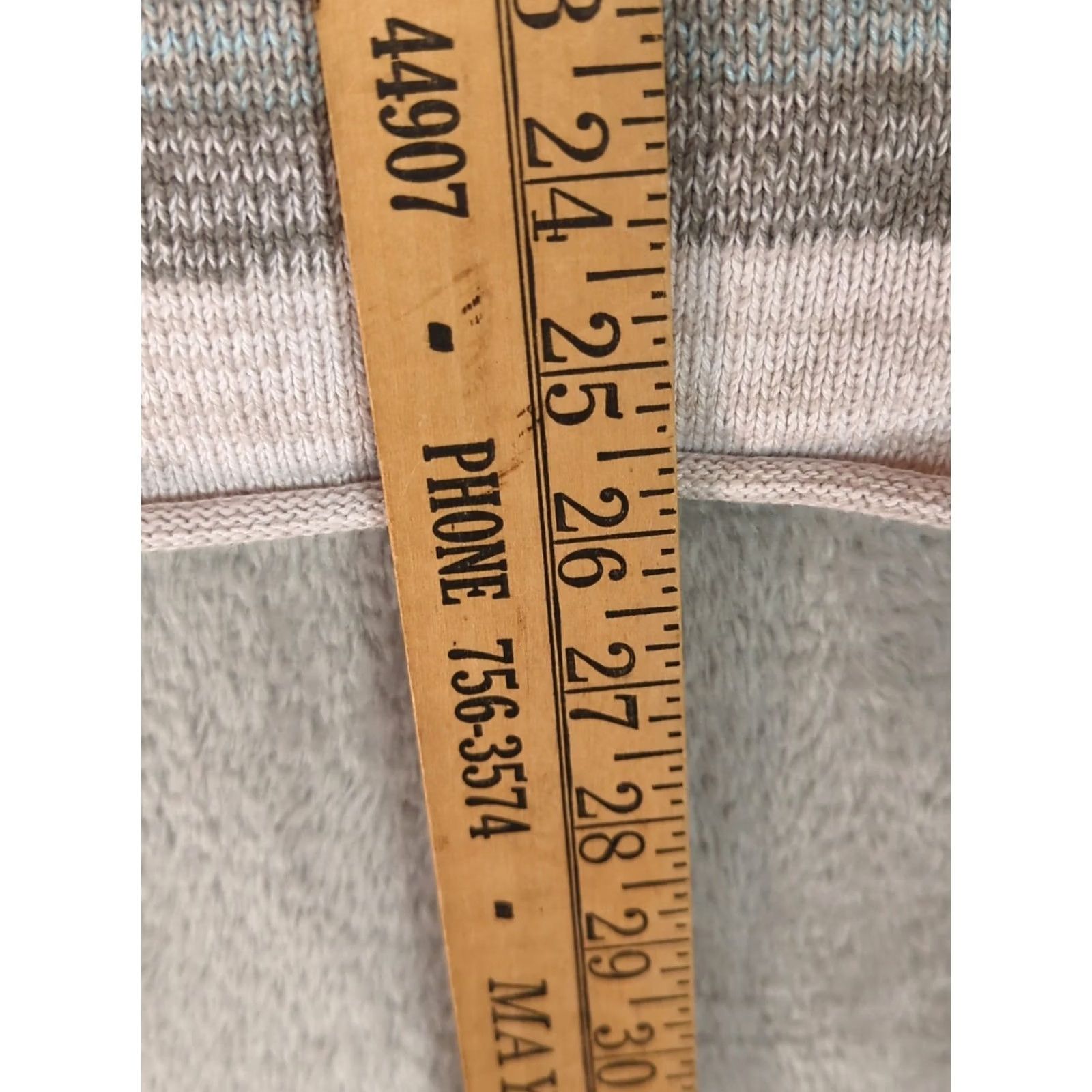 Eddie Bauer Eddie Bauer Women's Multicolored Long Sleeve Split Neck Rolled Hem Sweater M Size M / US 6-8 / IT 42-44 - 6 Thumbnail