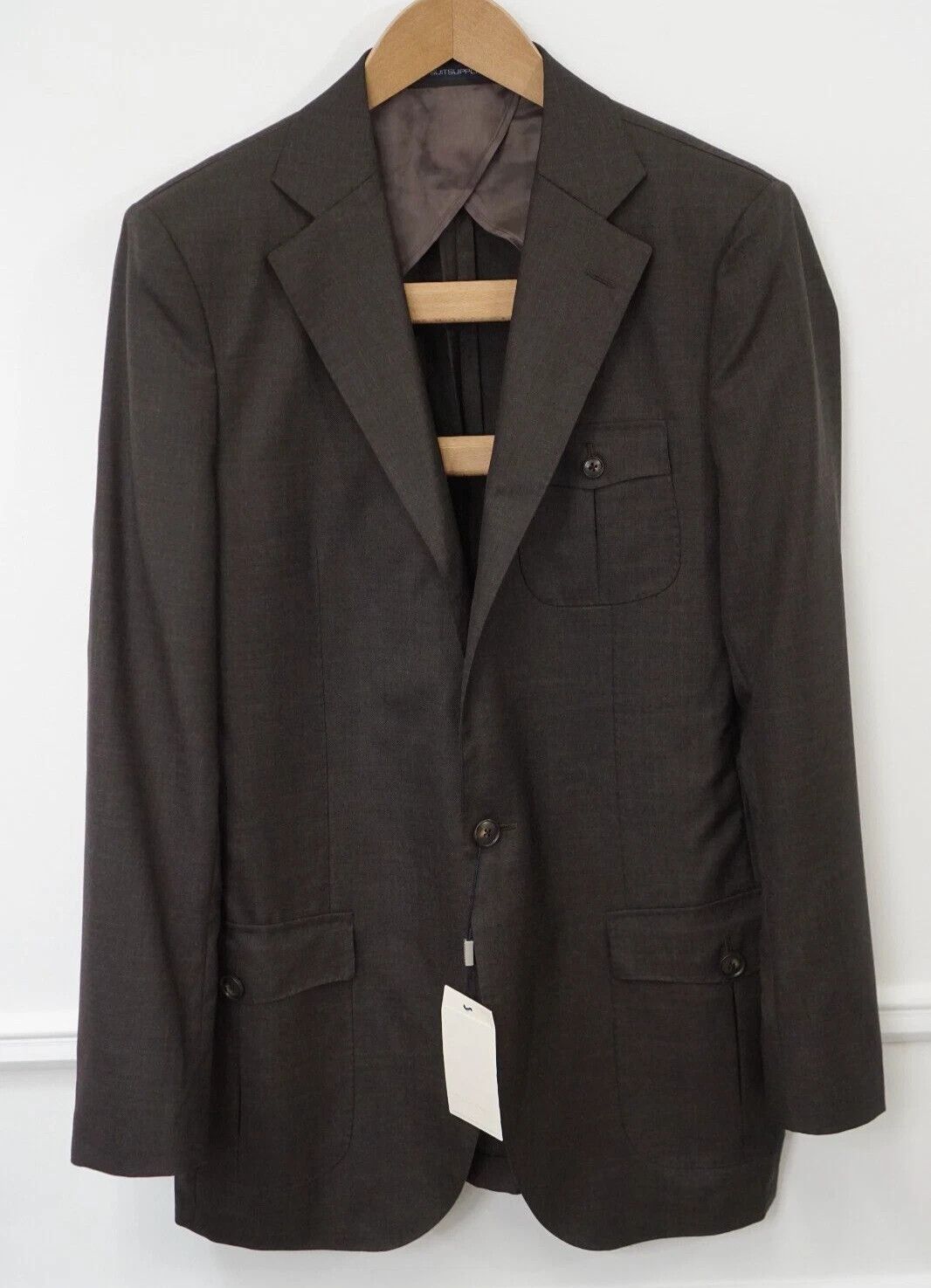 Suitsupply Men Suitsupply Blazer La Spalla Wool Vitale Barberis US42L Size 42L - 1 Thumbnail