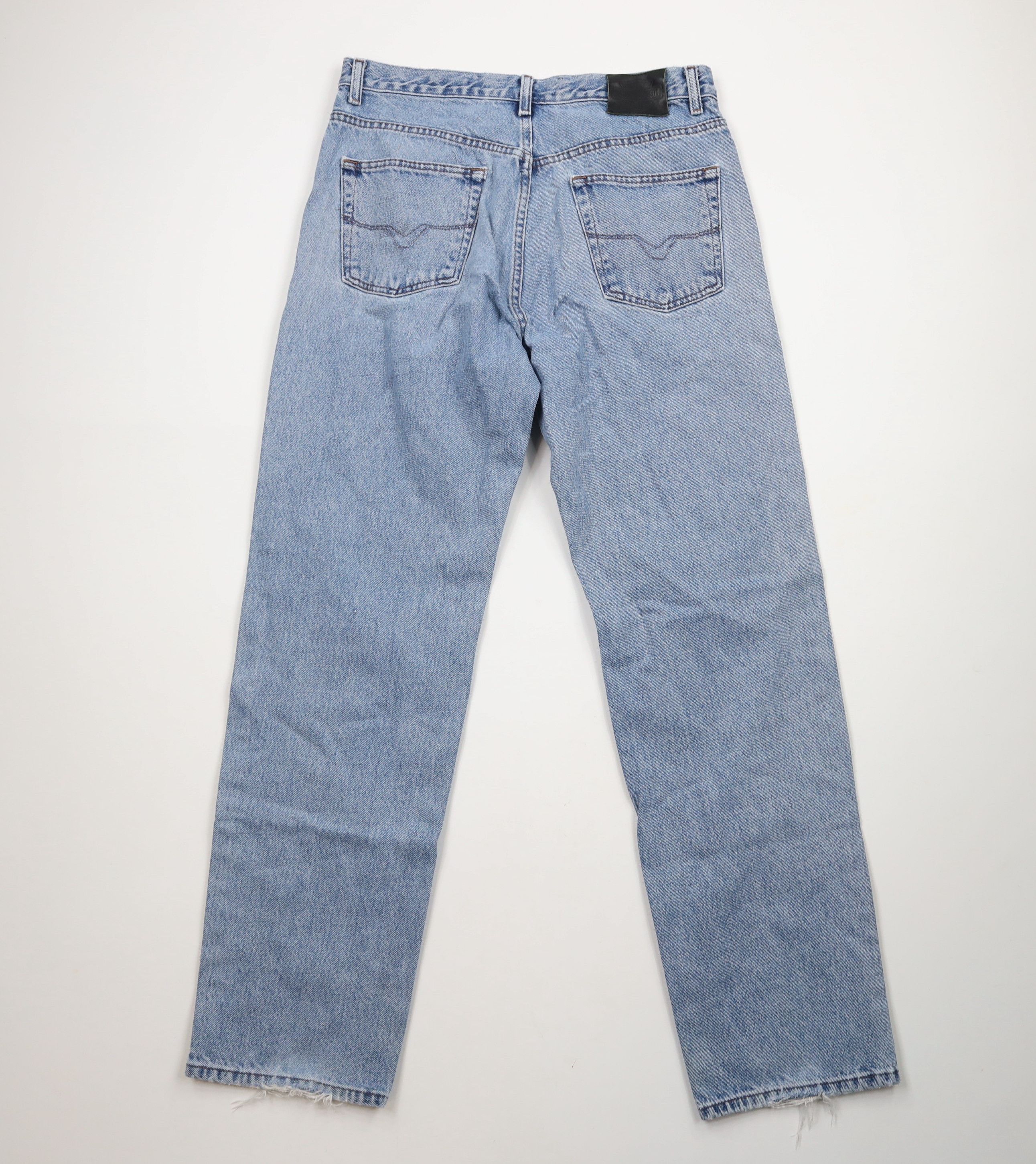 Harley Davidson × Vintage Vintage 90s Harley Davidson Relaxed Fit Denim Jeans Blue Size US 34 / EU 50 - 9 Thumbnail