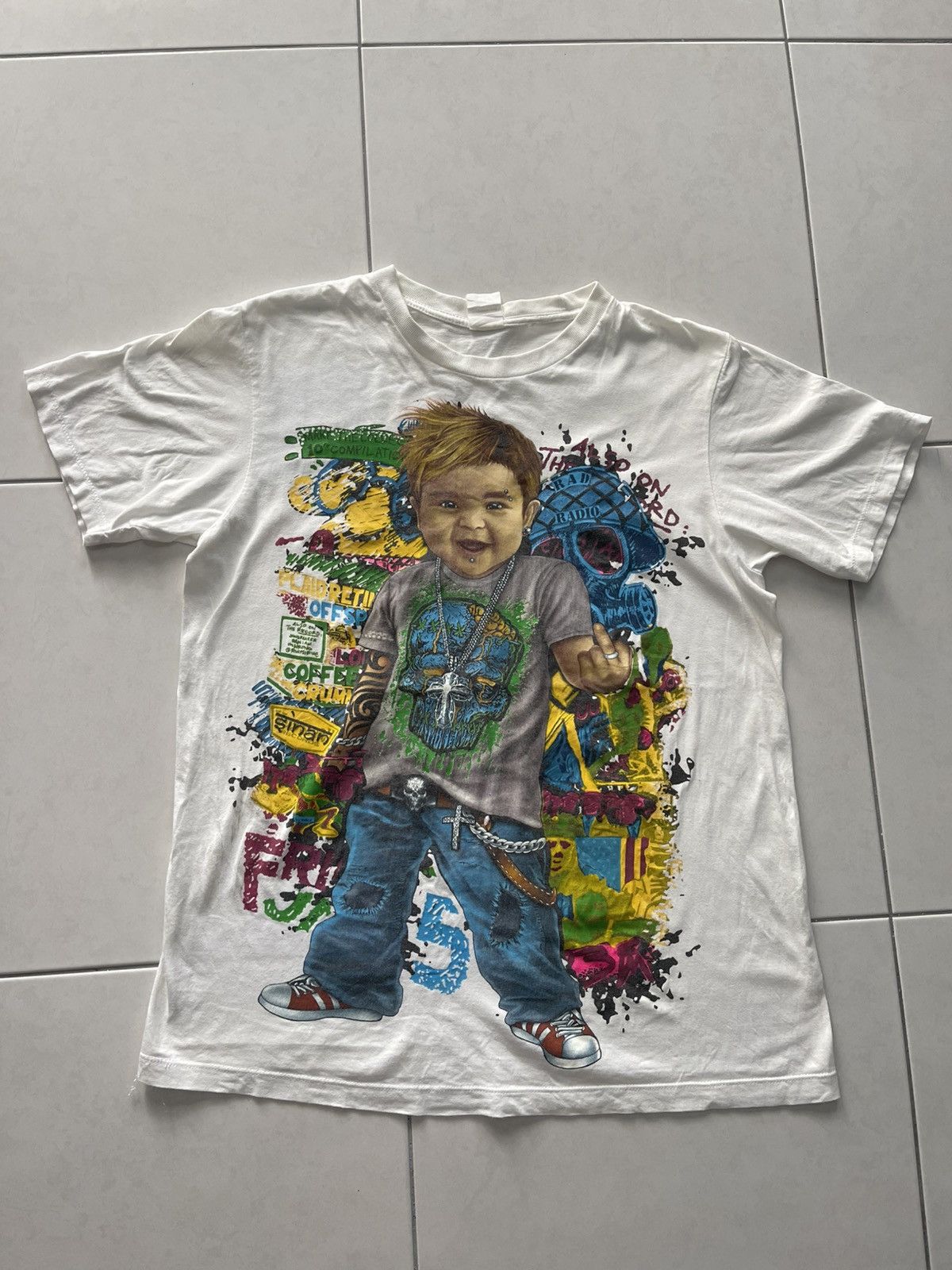 Band Tees × Punk and Yo × Vintage VINTAGE PUNK BAND TEE VERY RARE Size US L / EU 52-54 / 3 - 1 Thumbnail