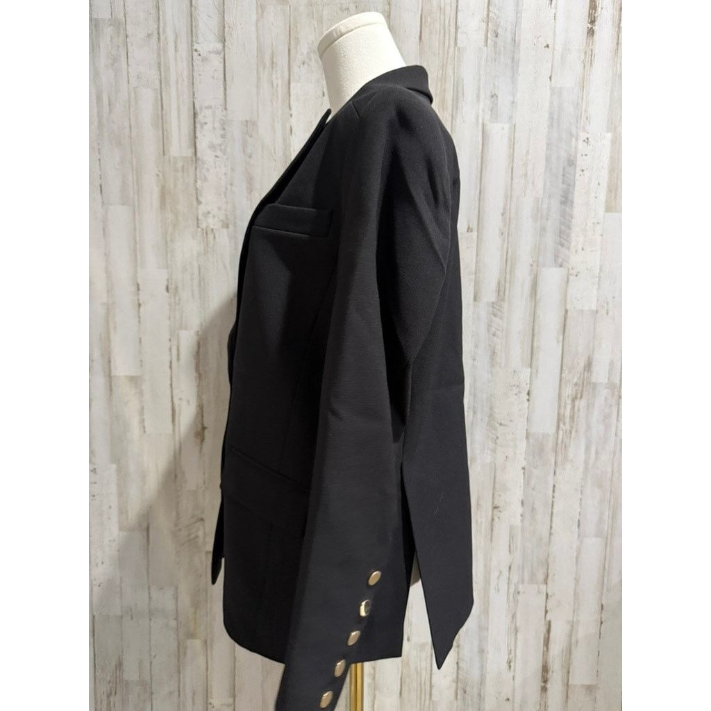 The Unbranded Brand NWT TOCCIN Willa Boyfriend Blazer Womens Size 2 Black Size XS / US 0-2 / IT 36-38 - 5 Thumbnail