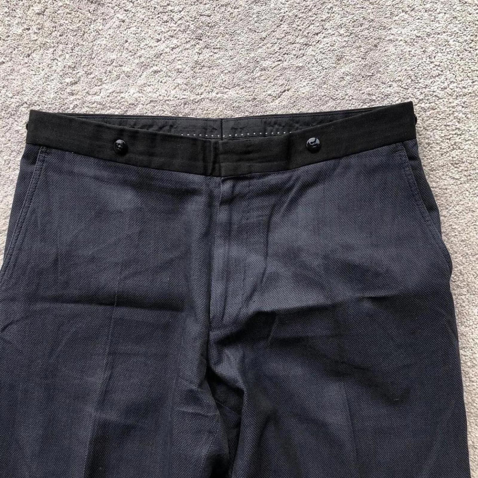 Dries Van Noten Dries Van Noten Heavyweight Cropped Trousers. Size US 32 / EU 48 - 2 Thumbnail