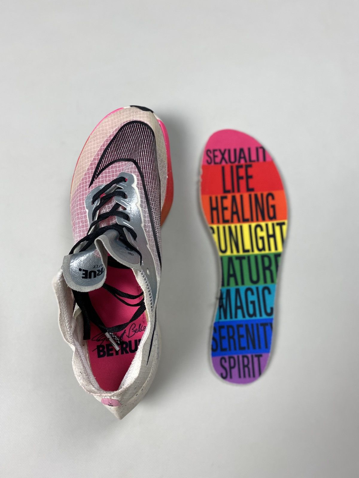 Nike Nike Zoom X Vaporfly Next ‘Be True’ Pride Marathon Sneakers Size US 7 / EU 40 - 21 Thumbnail