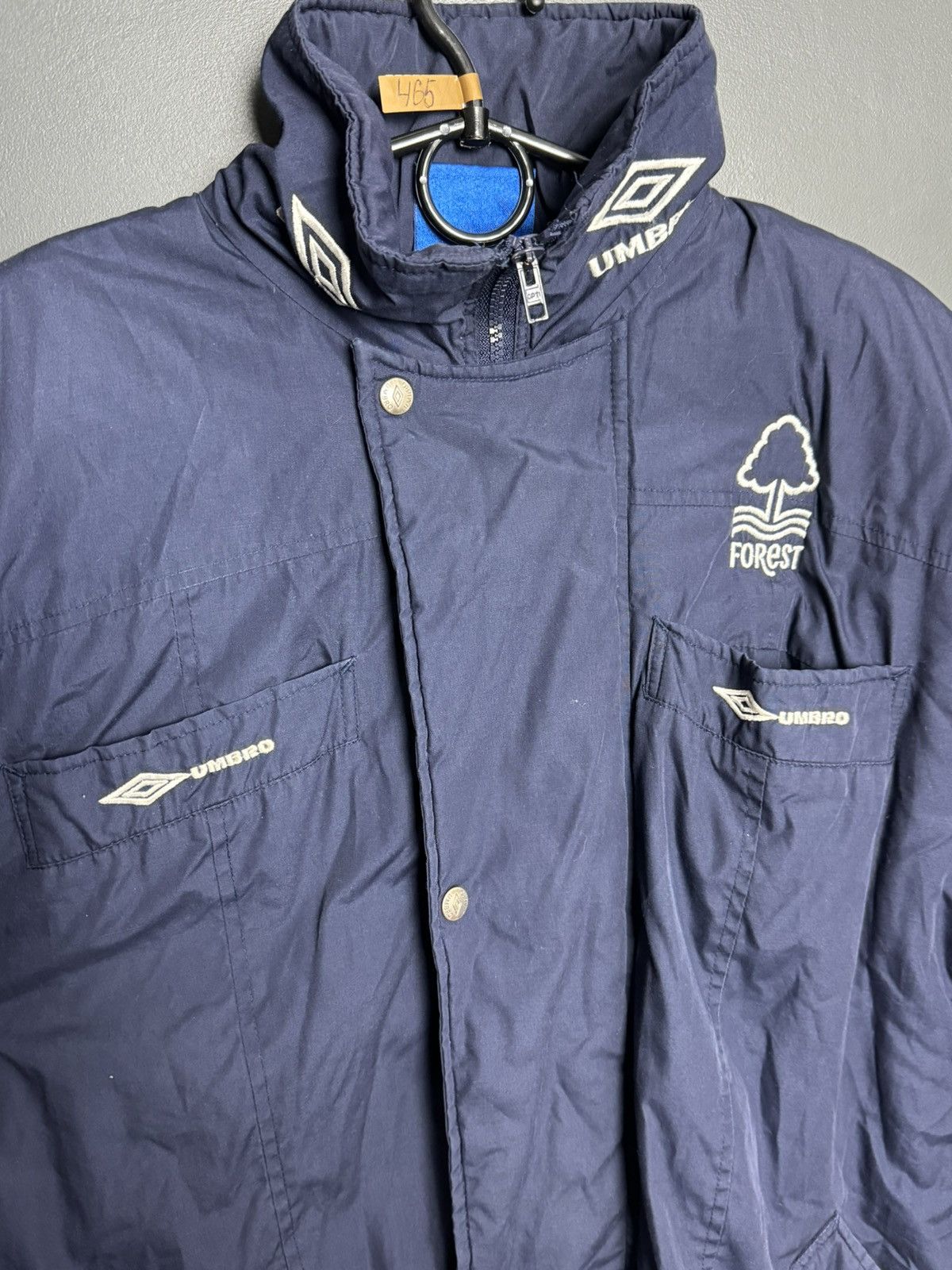Umbro Vintage Nottingham Forest Training Football Jacket Size US M / EU 48-50 / 2 - 3 Thumbnail