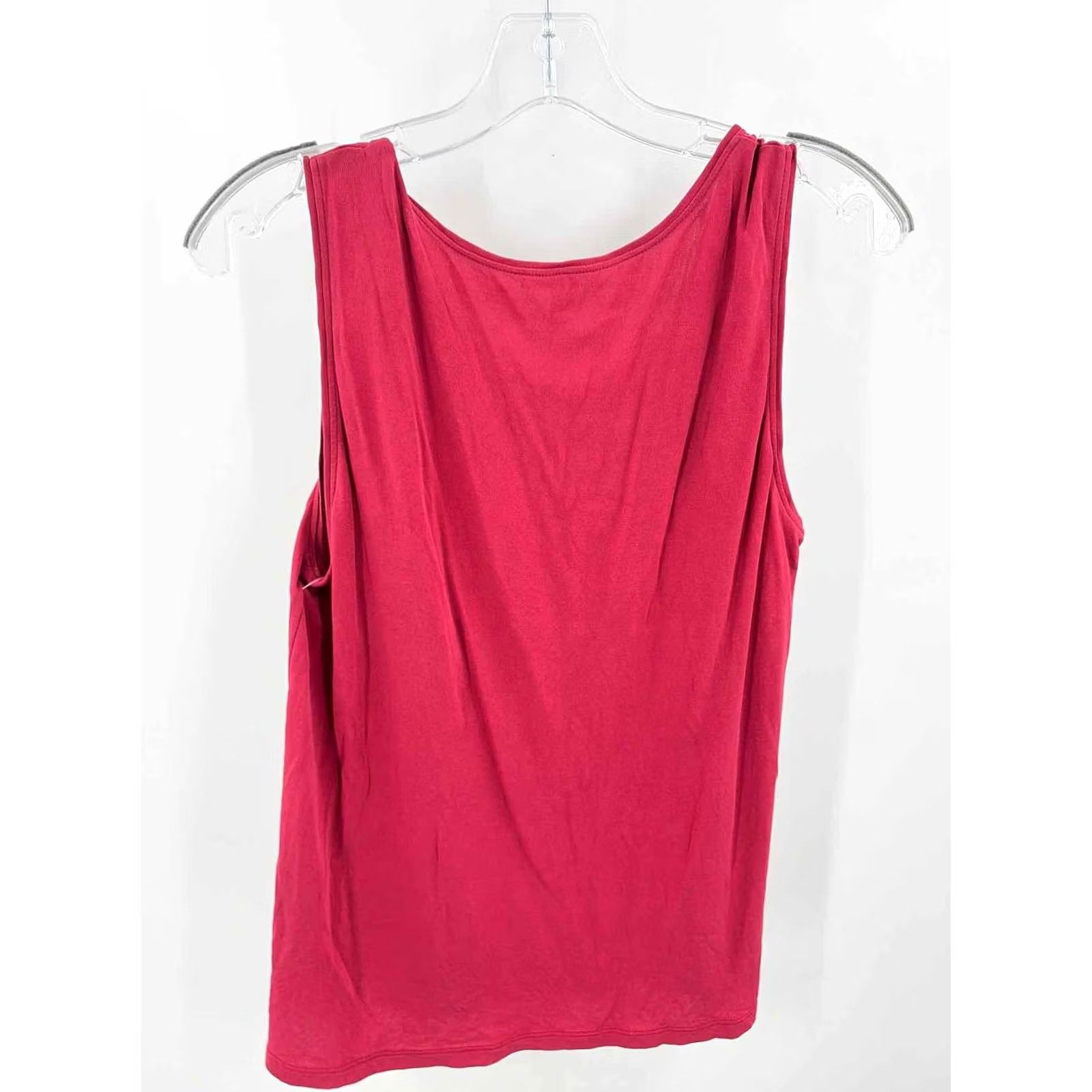 Eileen Fisher Pre-Owned Eileen Fisher Red Tank Top Medium Size M / US 6-8 / IT 42-44 - 2 Thumbnail