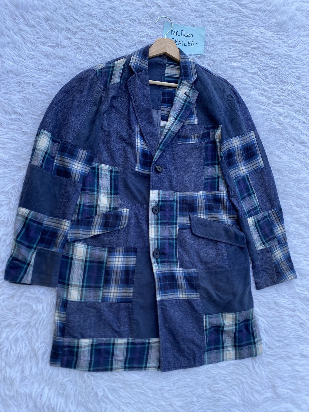 Beams Plus Vintage BEAMS Checkered Jacket Size US L / EU 52-54 / 3 - 2 Thumbnail