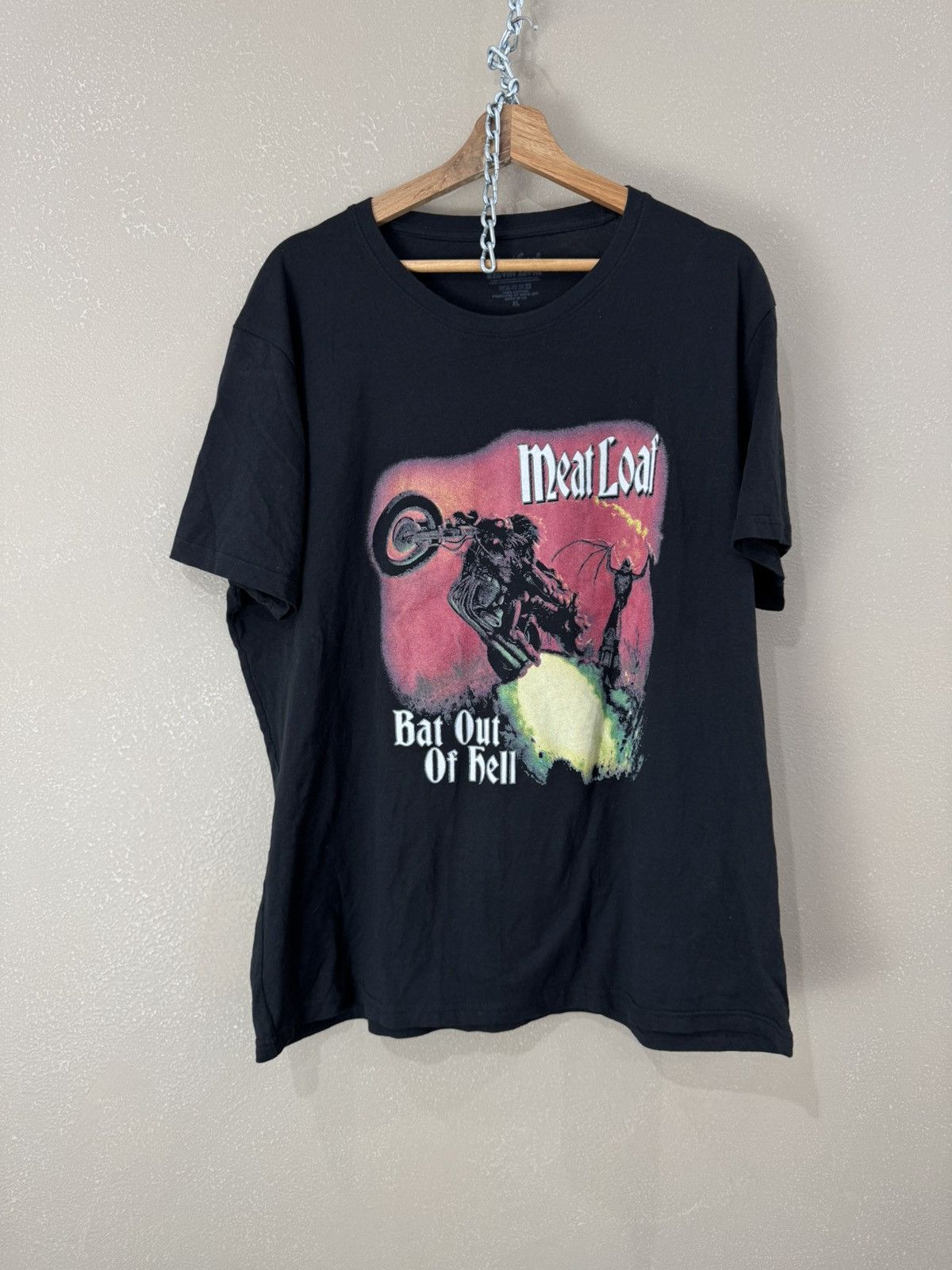 Band Tees Vintage Meat Loaf T-shirt Tour Tee Shirt Band Hype Y2K Size US XL / EU 56 / 4 - 1 Thumbnail