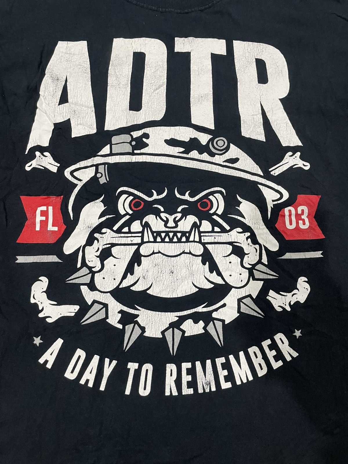 Band Tees VTG Y2K '03 A Day To Remember Pitbull Tee Size US L / EU 52-54 / 3 - 2 Thumbnail