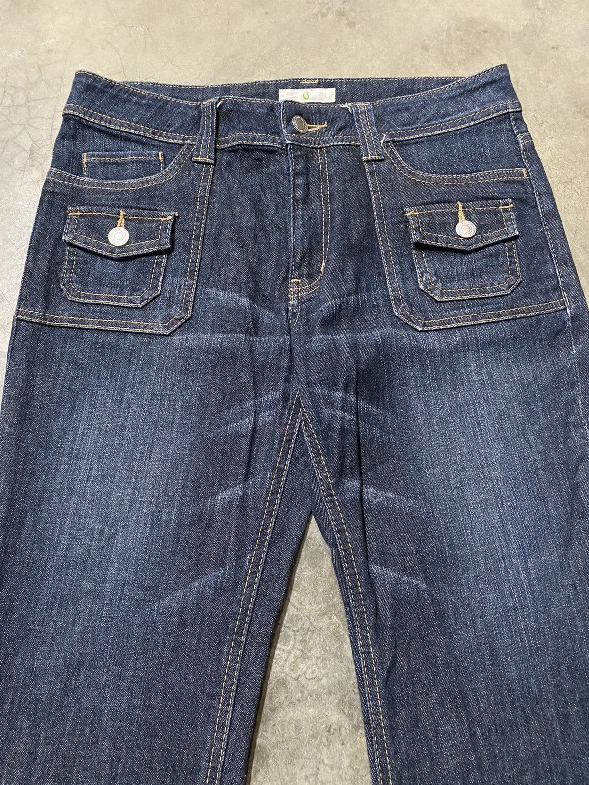 Hysteric Glamour × Japanese Brand Flare Jeans Japanese Blue Bush Boot Cut Denim Size US 31 - 6 Thumbnail