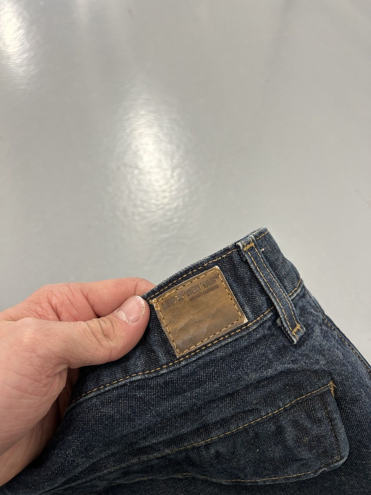 Carhartt × Levi's × Vintage CRAZY VINTAGE 90’s LEVIS JNCO STYLE CARGO BAGGY JEANS Y2k Size US 34 / EU 50 - 8 Thumbnail