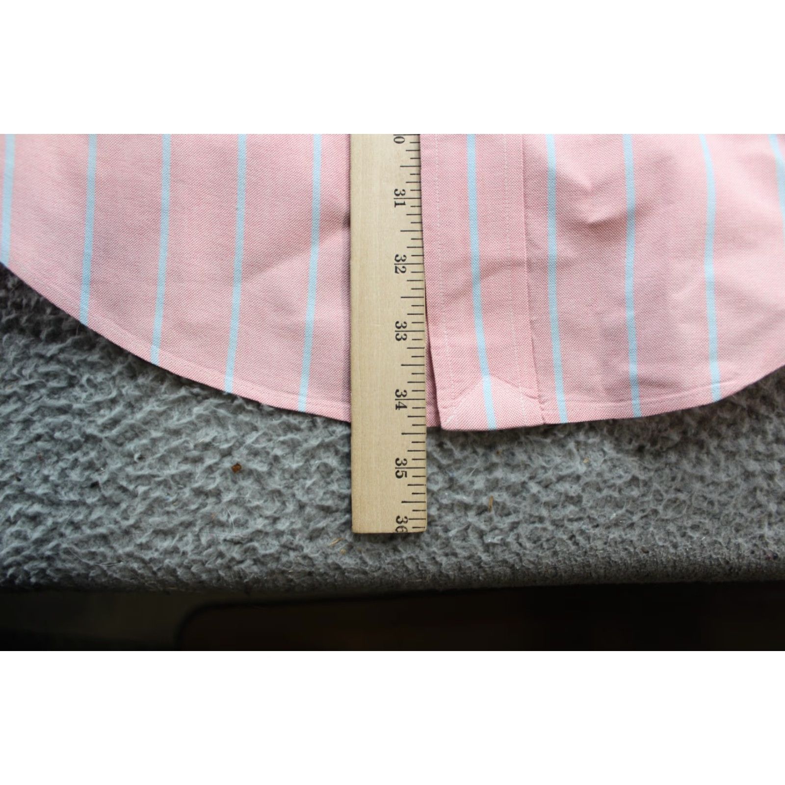 Ralph Lauren Ralph Lauren Striped Long Sleeve Button Up Shirt Size 16.5-33 Pink Raspberry Pattern Classic Mens Size US XL / EU 56 / 4 - 6 Thumbnail