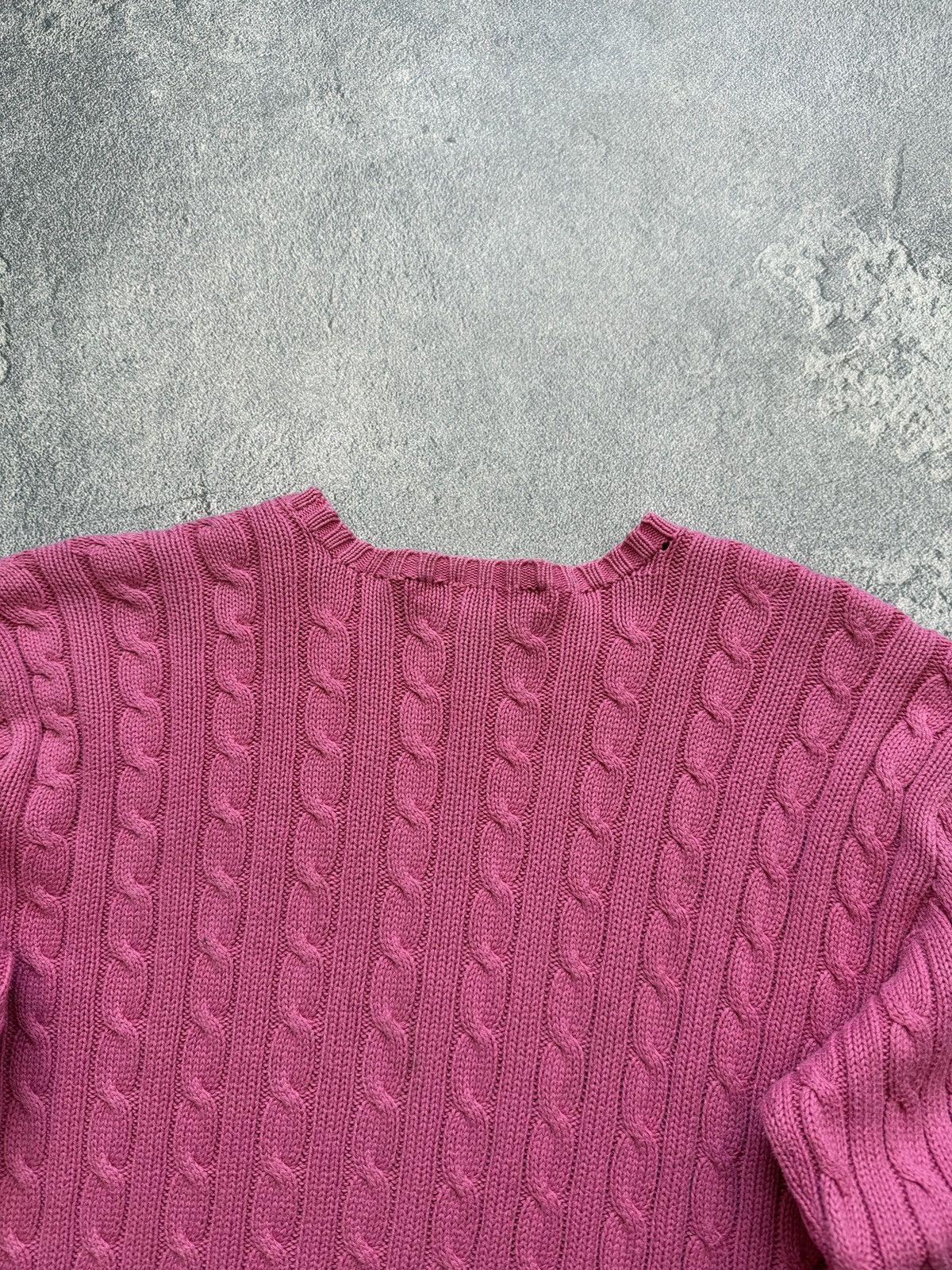 Polo Ralph Lauren Vintage polo Ralph Lauren women’s sweater knitted Oversized Size L / US 10 / IT 46 - 9 Thumbnail