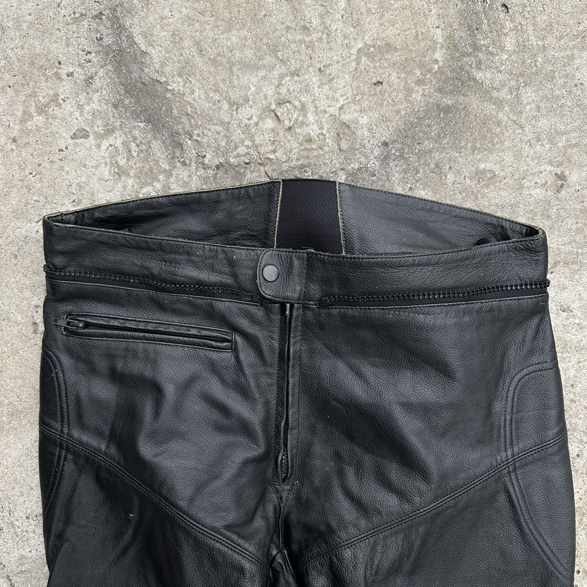 Vintage Vintage Moto Leather Pants Size 54 Style USA Y2K 00s Size US 38 / EU 54 - 6 Thumbnail