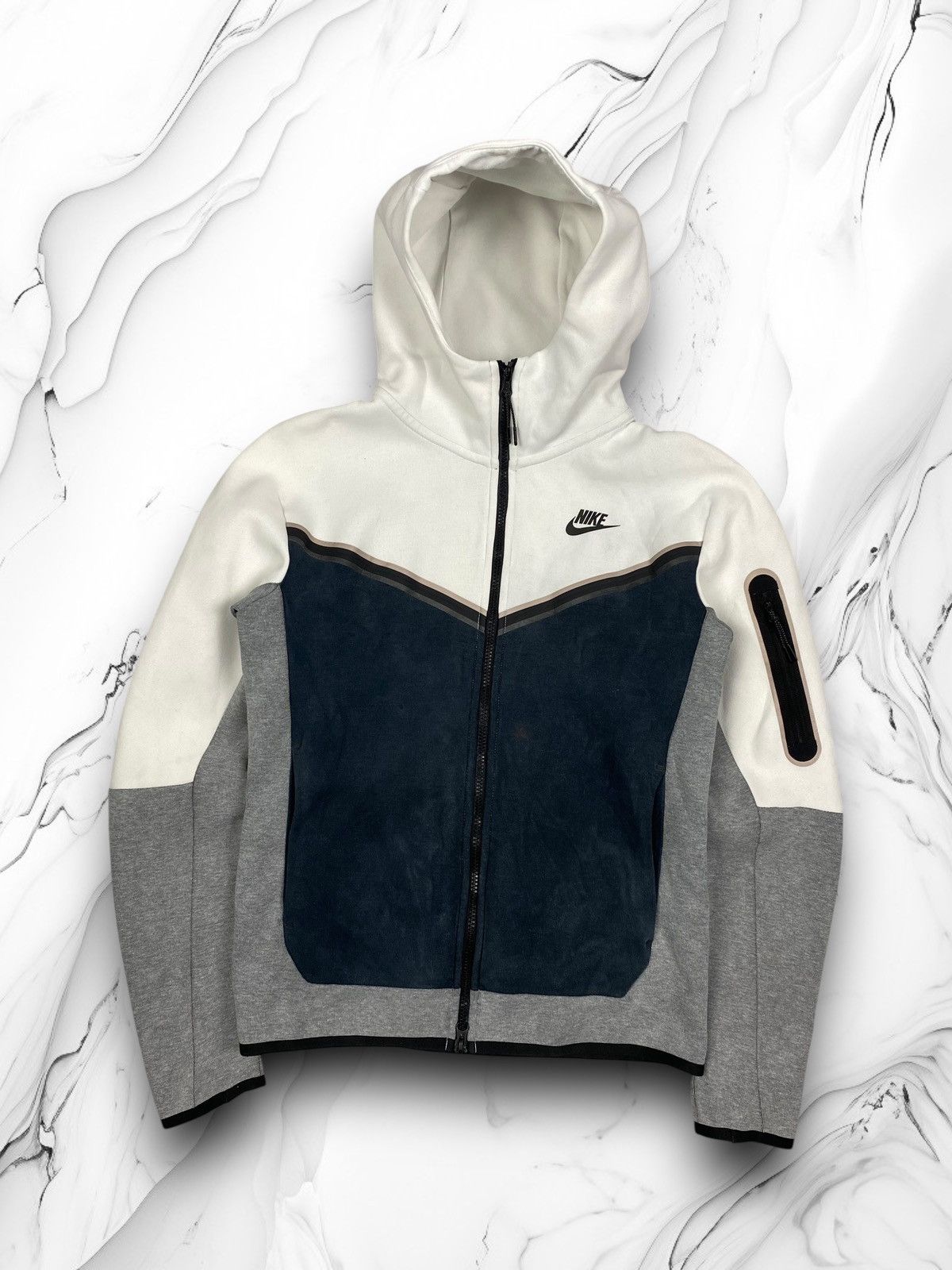 Nike Nike Tech Fleece Zip Up Drill Hoodie Size XS Size US XS / EU 42 / 0 - 1 Thumbnail