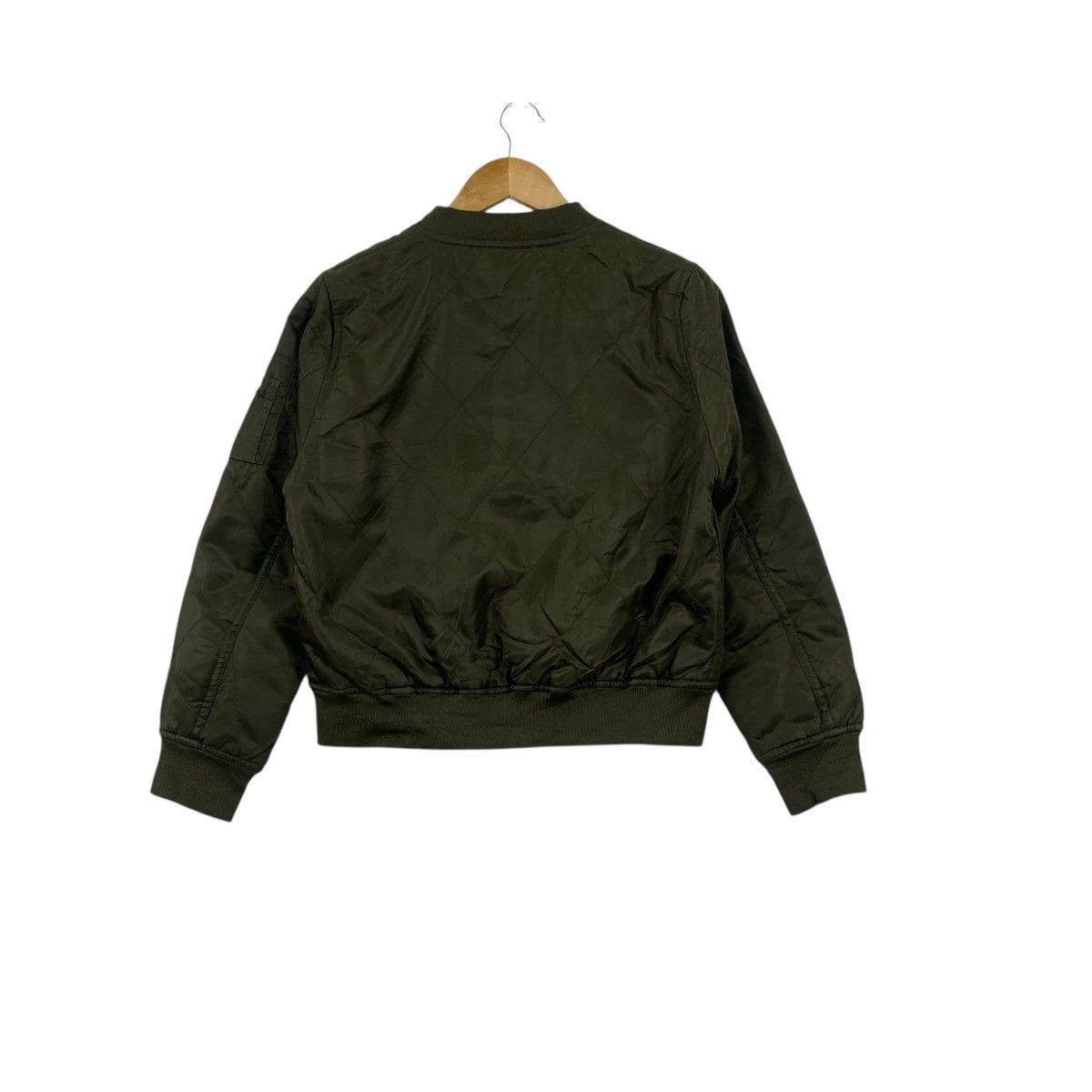 Vintage Vintage PLST JAPAN MA-1 Flight Bomber Quilted Jacket Outdoor Size L / US 10 / IT 46 - 6 Thumbnail