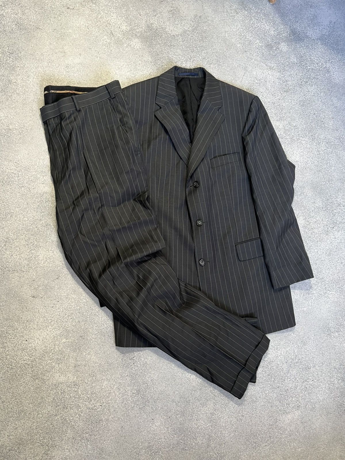 Burberry Burberry suit black. Blazer and pants Size 52R - 2 Thumbnail