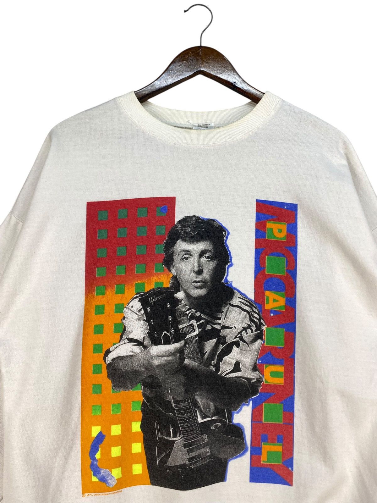 Band Tees Vintage 89/90 Paul Mccartney World Tour Sweatshirt Size US L / EU 52-54 / 3 - 3 Thumbnail