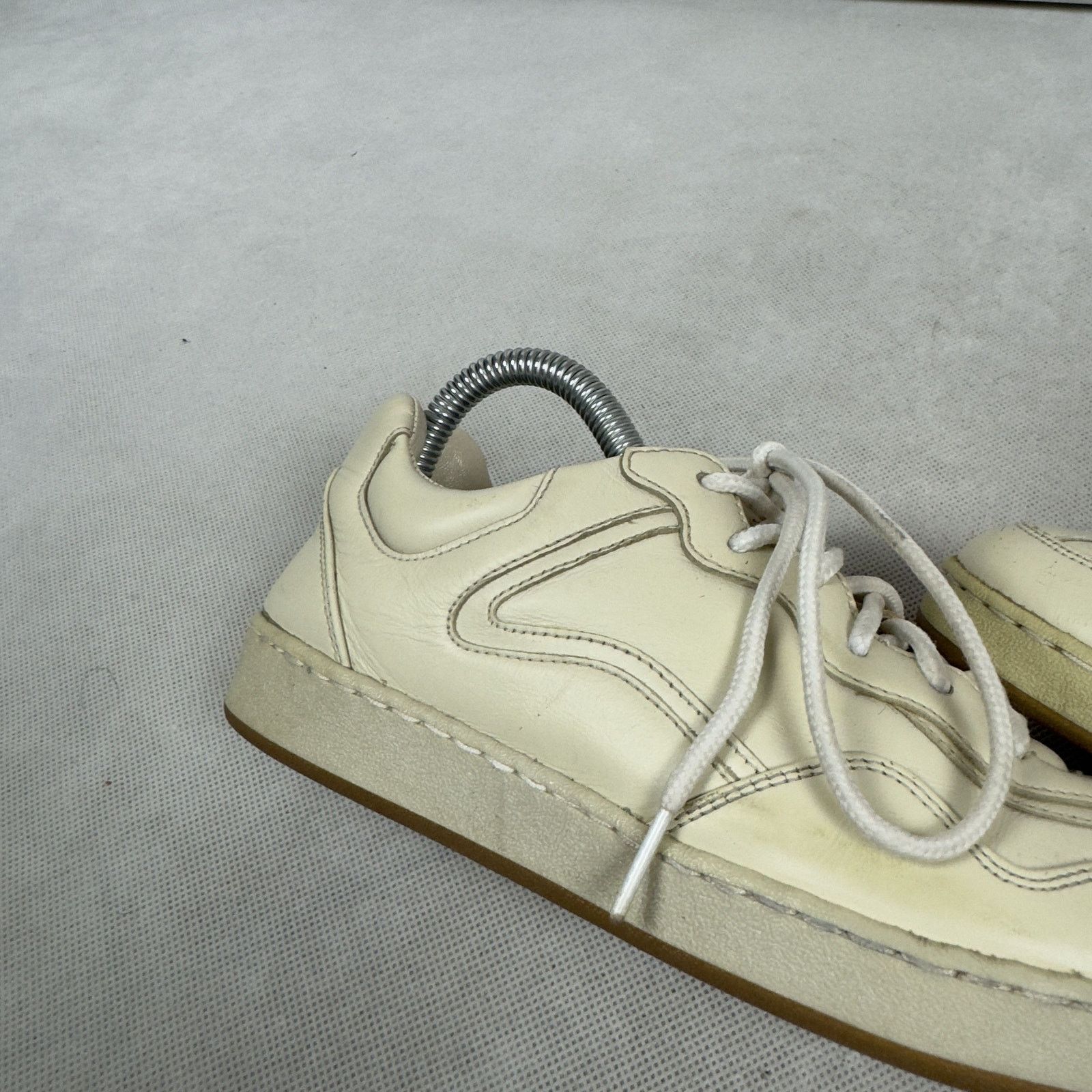 Designer × Gucci Gucci Ivory Leather Shoes 37.5 Size US 7.5 / IT 37.5 - 8 Thumbnail