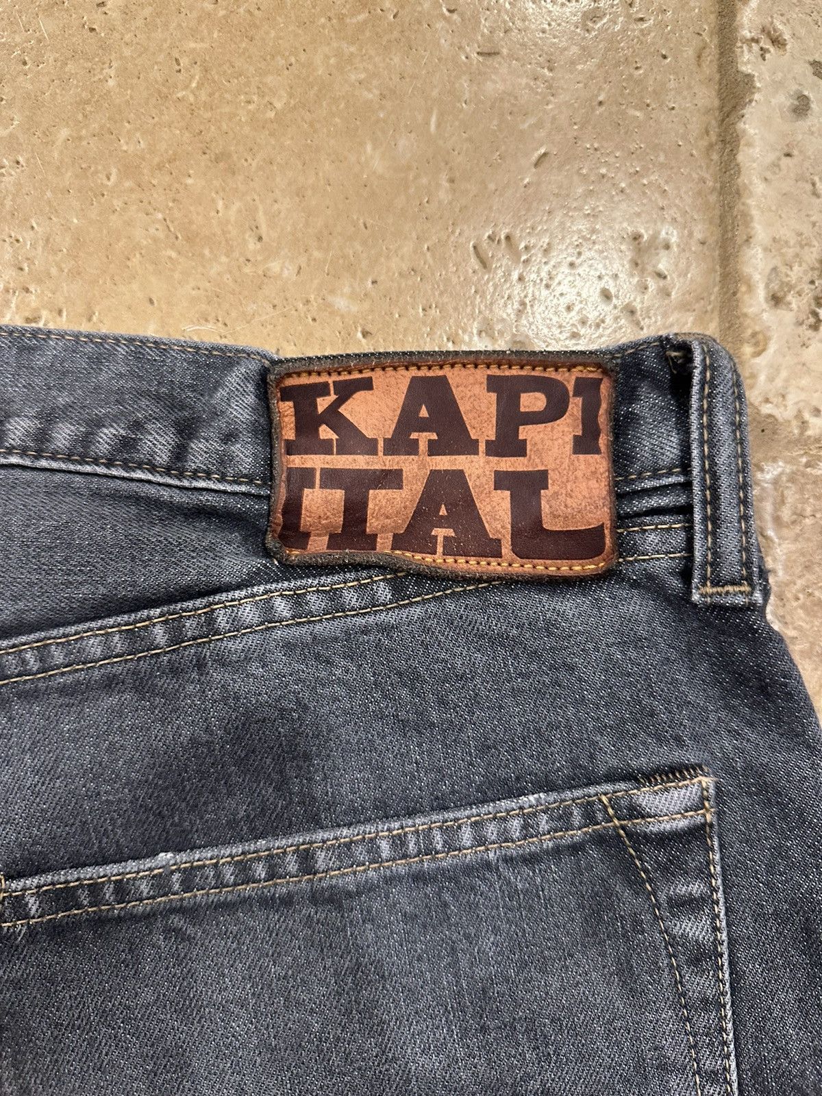 Kapital Kapital 14oz 5P Monkey Cisco Black Wash Denim 3 Year Fade Size US 36 / EU 52 - 9 Thumbnail