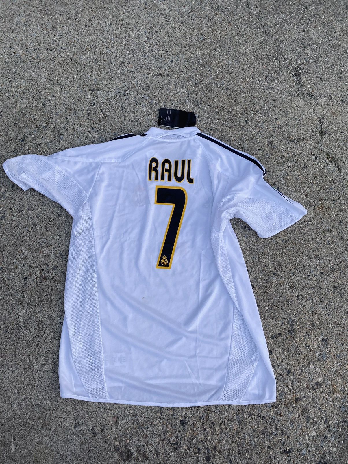 Adidas × Vintage 04/05 Adidas Real Madrid Raul authentic football jersey Size US XL / EU 56 / 4 - 2 Thumbnail