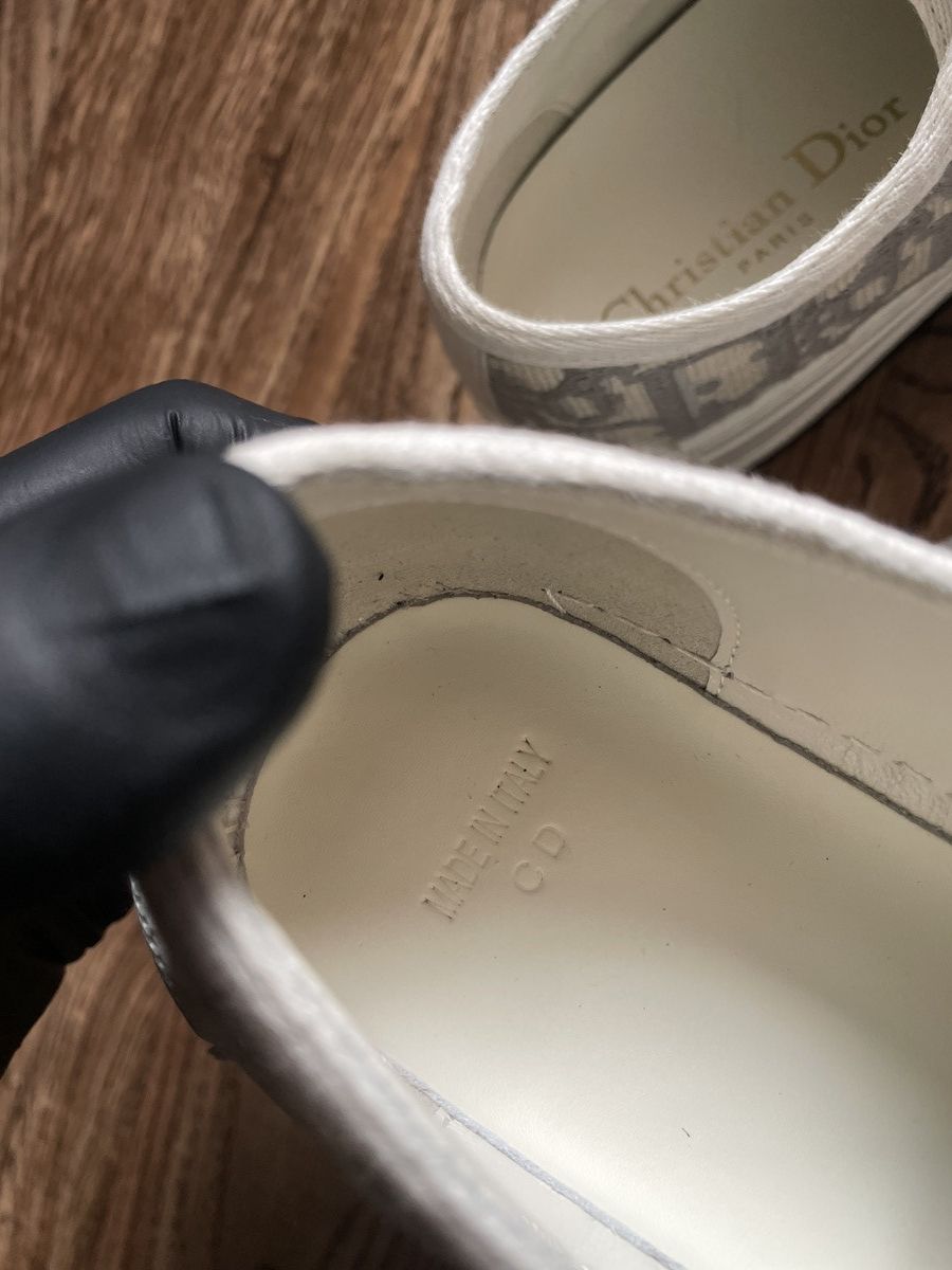 Christian Dior Monsieur CHRISTIAN DIOR - Walk'N'Dior Canvas Low-Top Sneakers Size US 5 / IT 35 - 19 Thumbnail