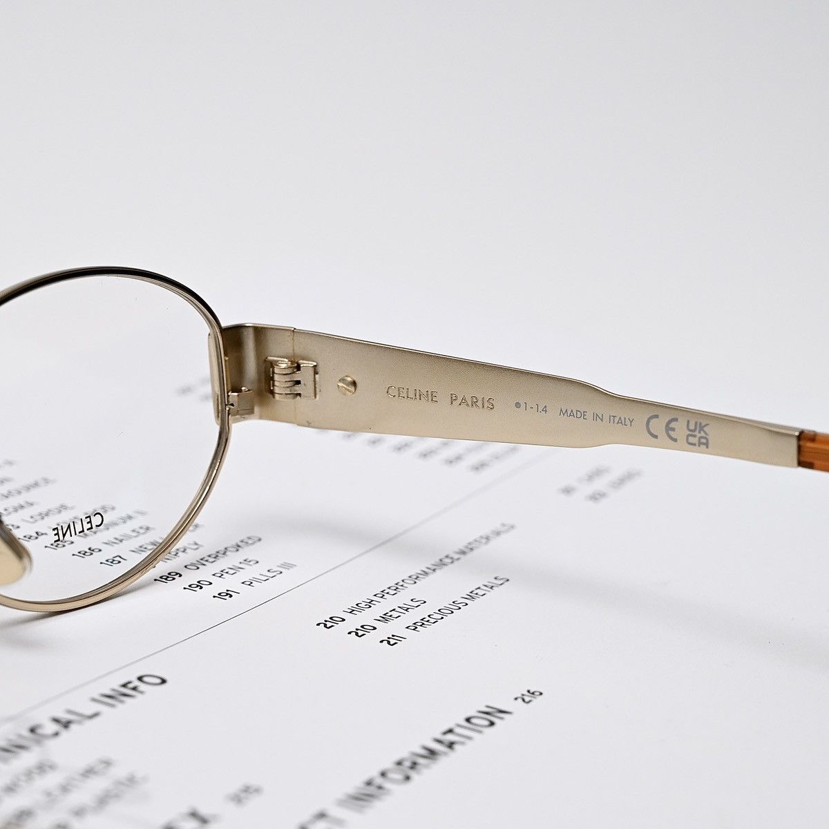 Celine CELINE CL50140U GLASSES Size ONE SIZE - 5 Thumbnail