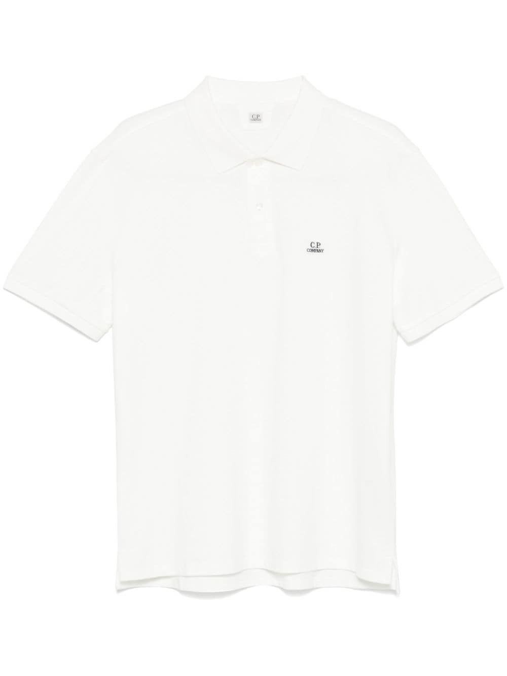 C.P. Company LOGO COTTON POLO SHIRT Grailed