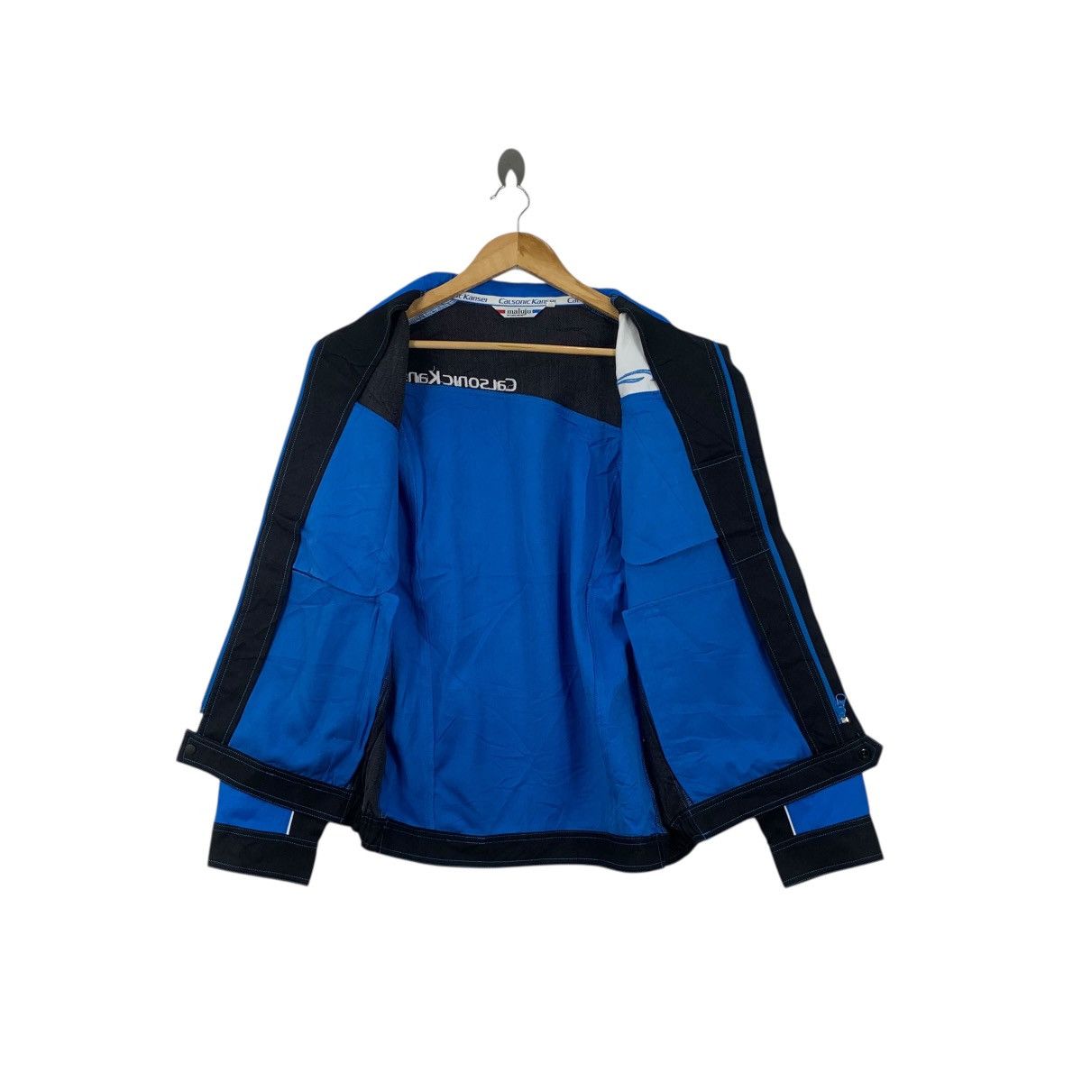 Vintage Vintage CALSONIC KANSEI RACING TEAM Engineer Uniform Jacket Size US XXL / EU 58 / 5 - 6 Thumbnail