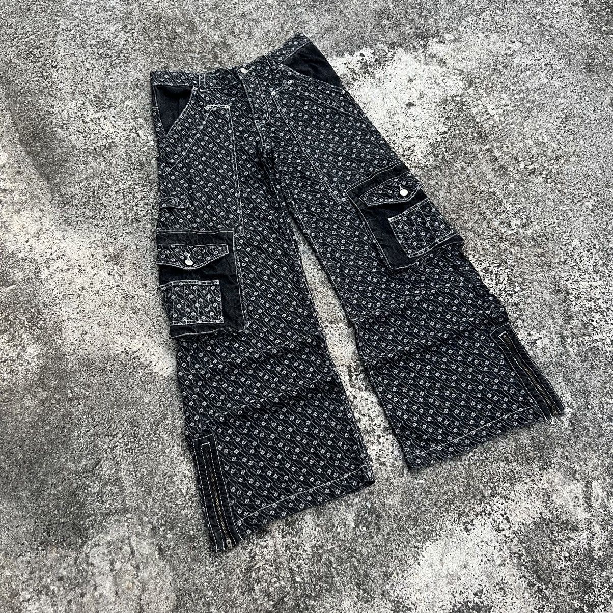 Bdg “y2k style” BDG PAISLEY BAGGY PANTS Size US 32 / EU 48 - 1 Thumbnail