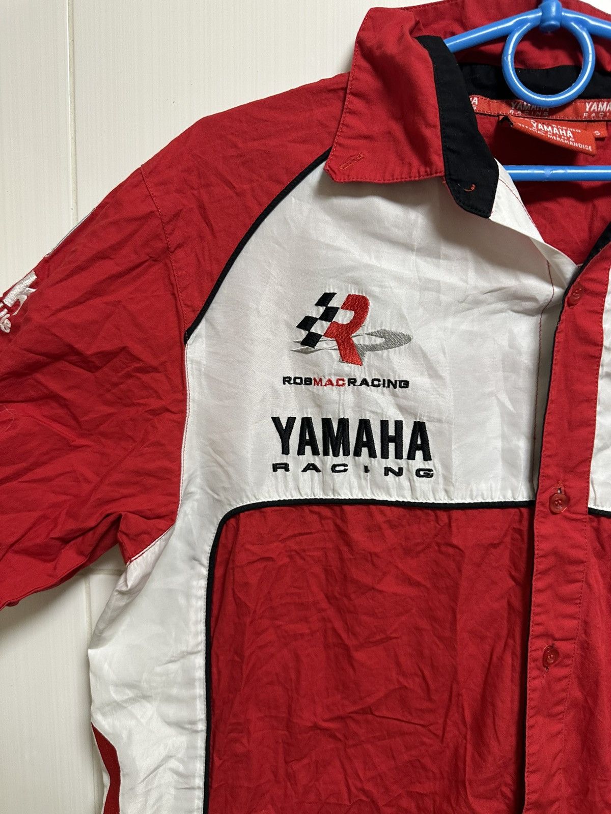 Yamaha Yamaha Red Moto Racing Rob McElnea Version North West 200 Size US S / EU 44-46 / 1 - 3 Thumbnail