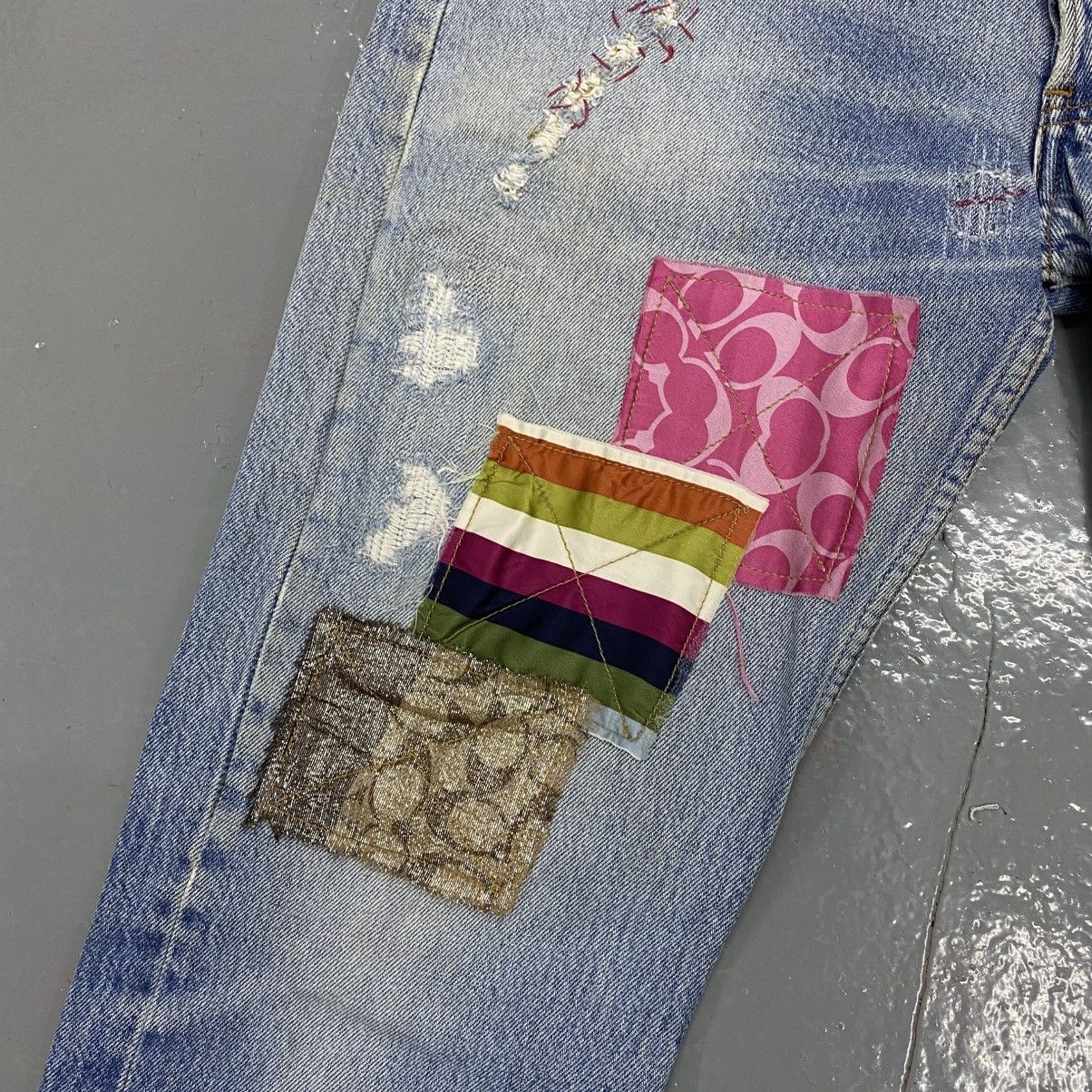 Coach Archive Coach Legacy Vintage Jeans Patchwork Sample Rare Size US 31 - 5 Thumbnail