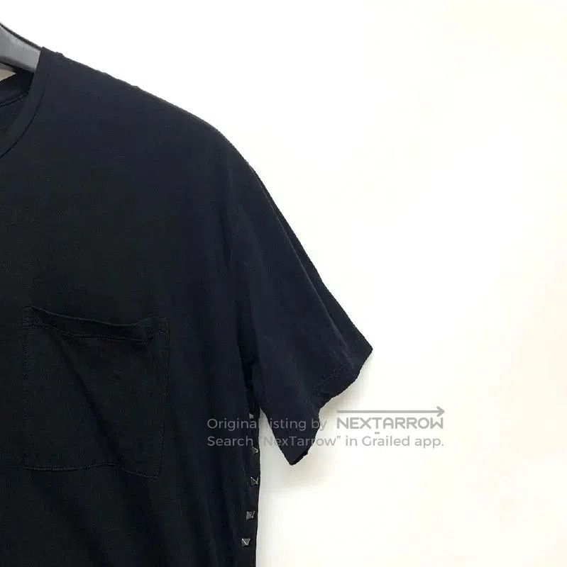 Valentino Valentino Black Cotton Men's T-Shirt Size XL . Size US XL / EU 56 / 4 - 4 Thumbnail