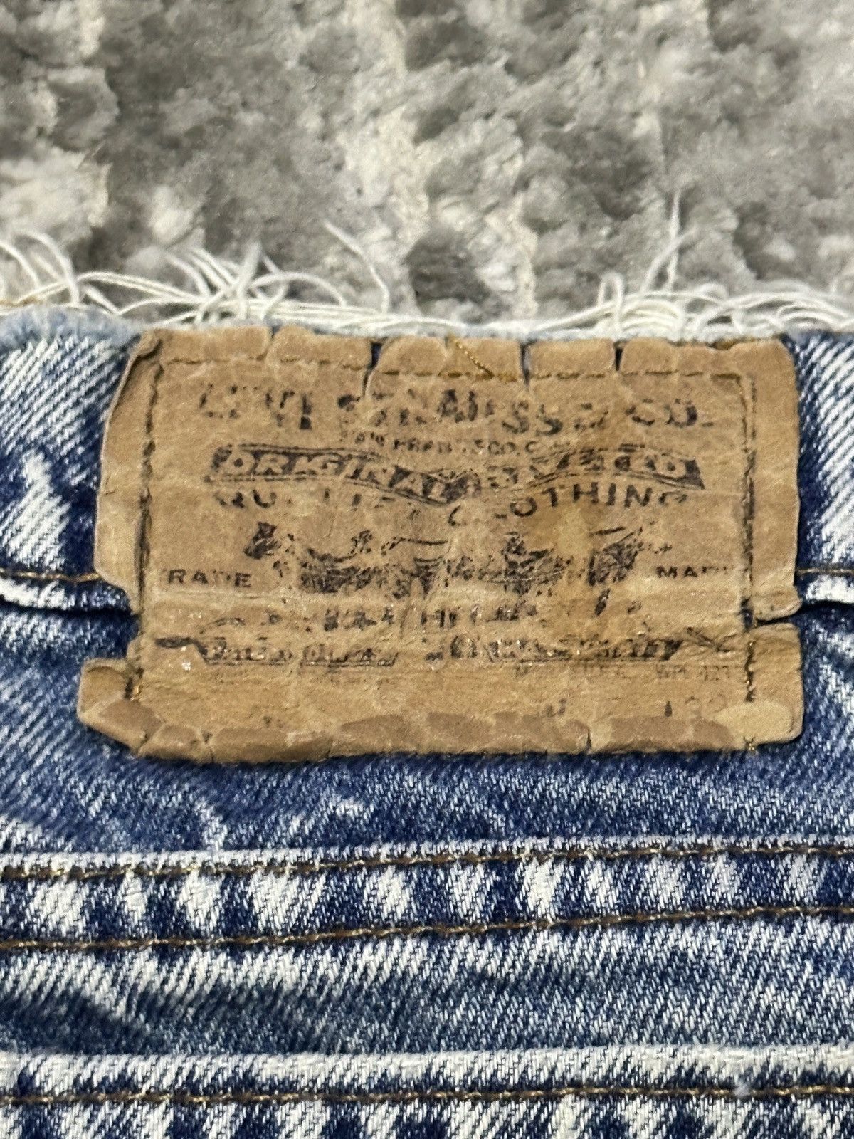 Levi's Vintage Levi’s jeans acid wash Size US 36 / EU 52 - 4 Thumbnail