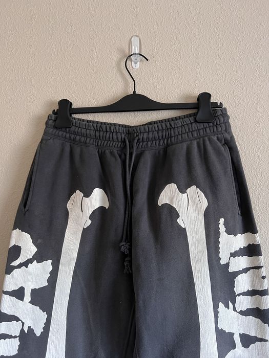 Vlone Saint Michael VLONE Bone Sweatpants in Black | Grailed