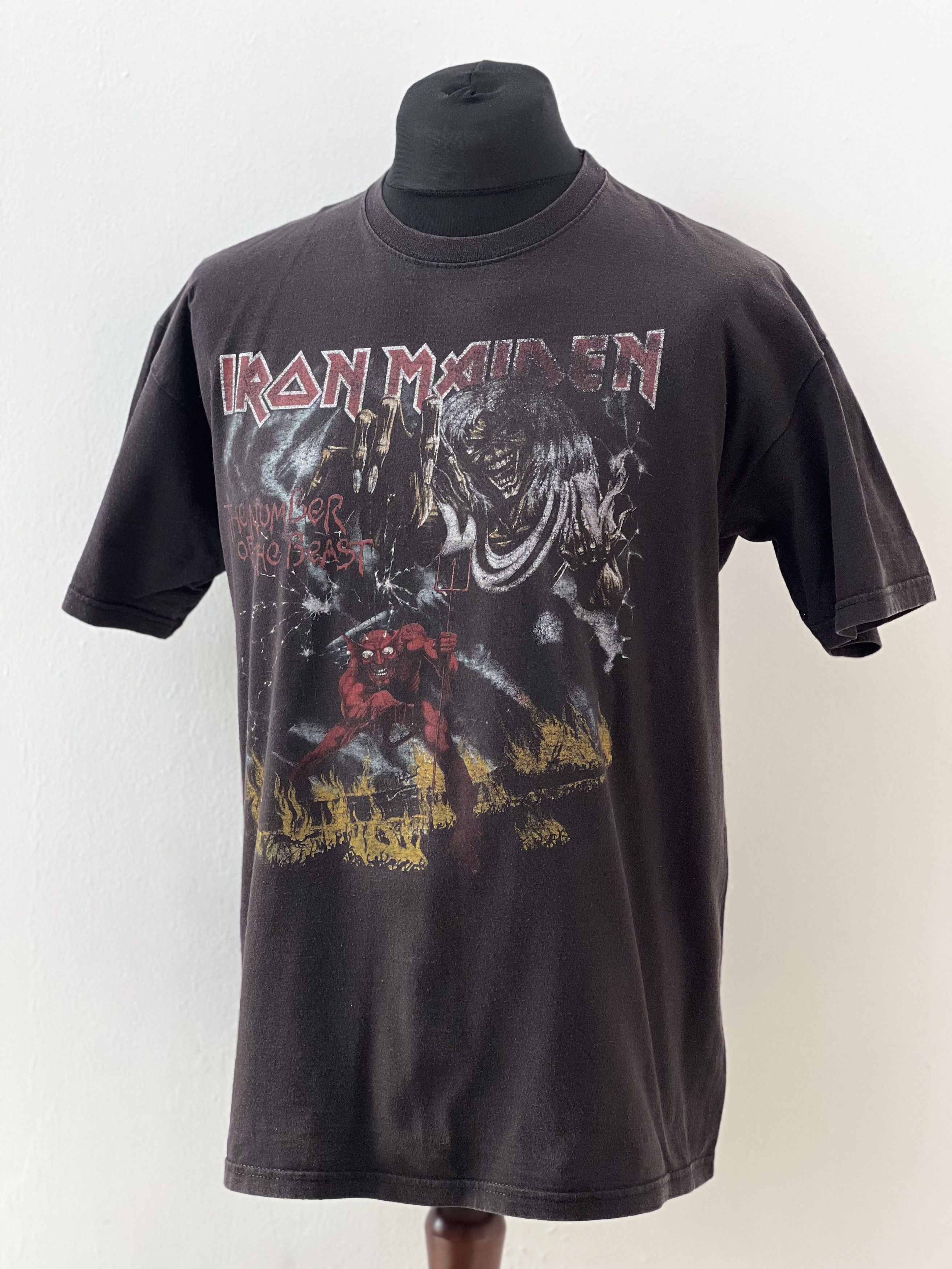 Fruit Of The Loom × Iron Maiden × Vintage Fruit of the Loom x Iron Maiden vintage t-shirt Size US L / EU 52-54 / 3 - 1 Thumbnail