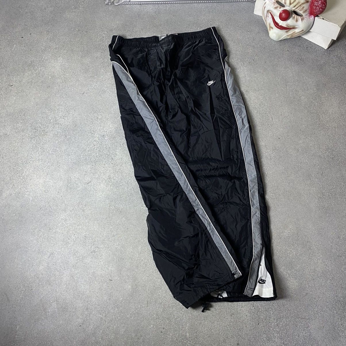 Nike Vintage Nike Track Pants 00s Swoosh Nylon Y2K Drill Size US 38 / EU 54 - 7 Thumbnail