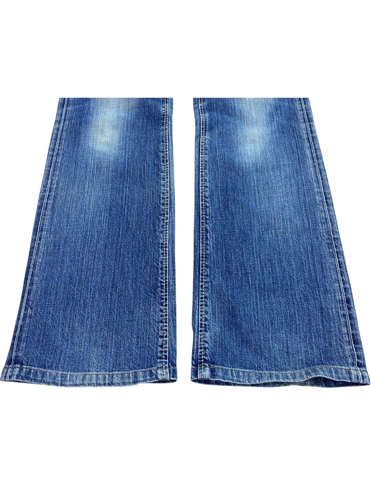 Edwin Edwin Blue Trip Faded Wash Whiskered Boot Cut Style Jeans Size US 28 / EU 44 - 5 Thumbnail