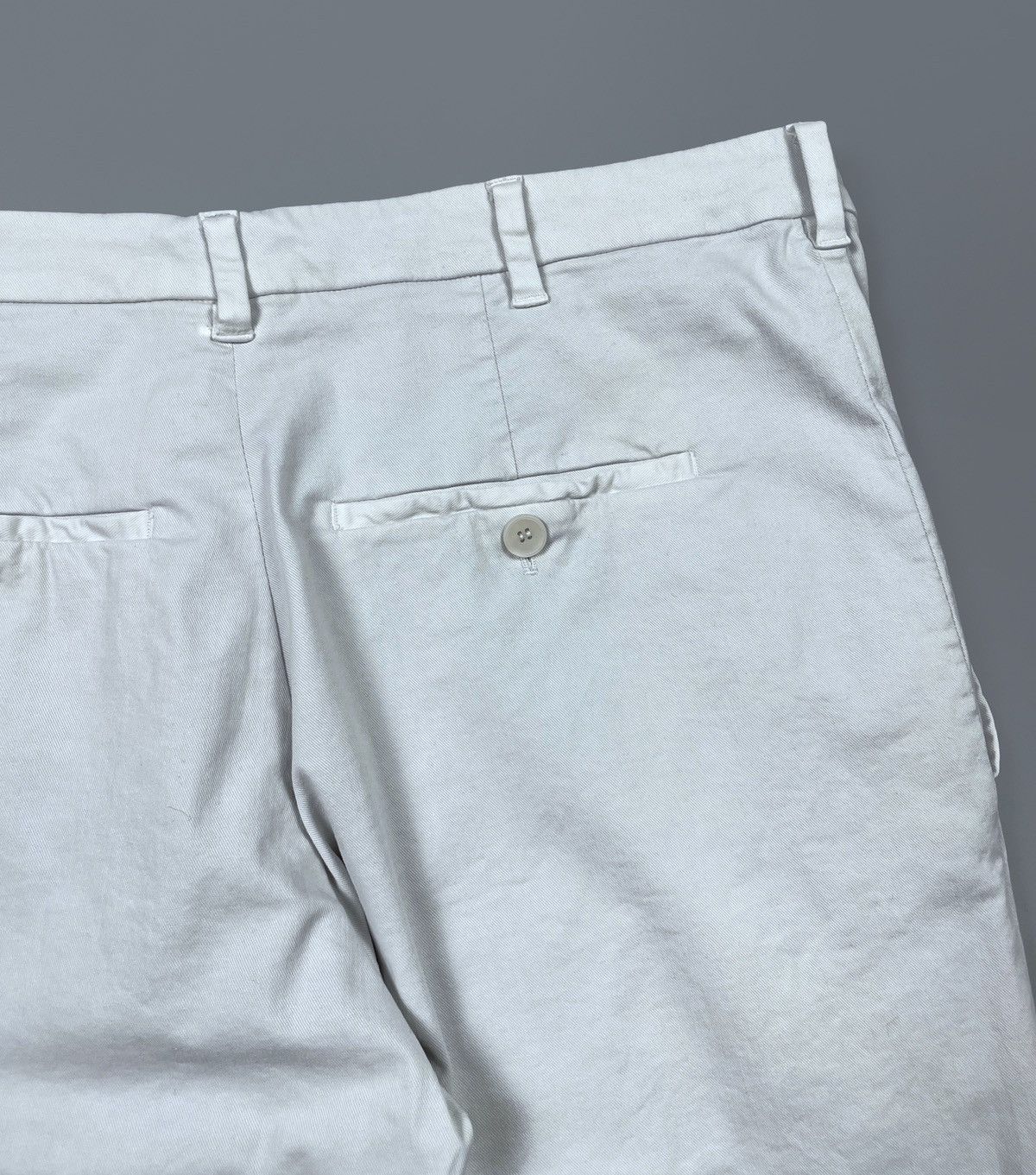 Neil Barrett Men's Neil Barrett Chiaccio Grey Chino Pants Size 52 Size US 34 / EU 50 - 5 Thumbnail