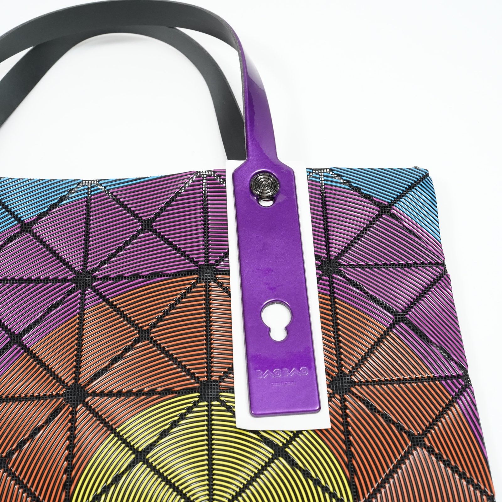 Issey Miyake Bao Bao BAO BAO ISSEY MIYAKE Track “B” Graphic Tote NWOT Size ONE SIZE - 17 Thumbnail