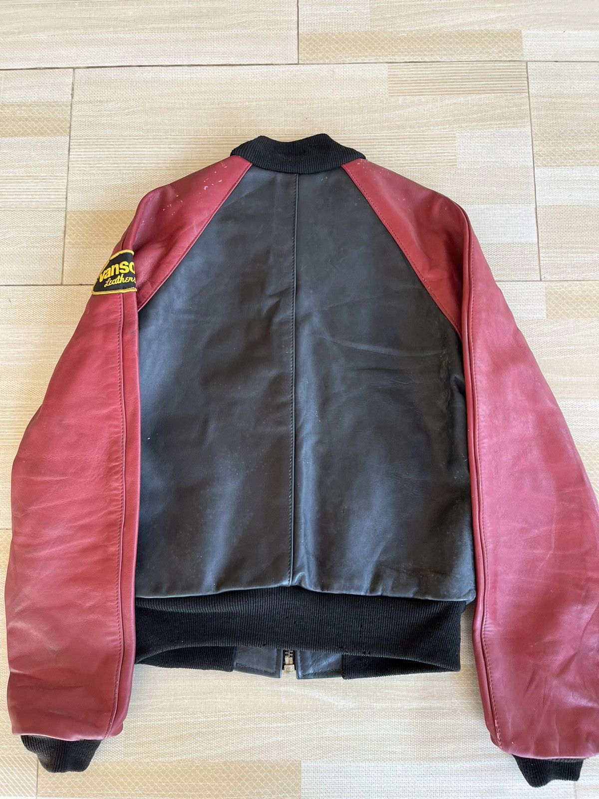 Vanson Leathers Vtg Vanson Leathers PRJ Race Team Jacket Boxy Cut TJP Size US S / EU 44-46 / 1 - 7 Thumbnail