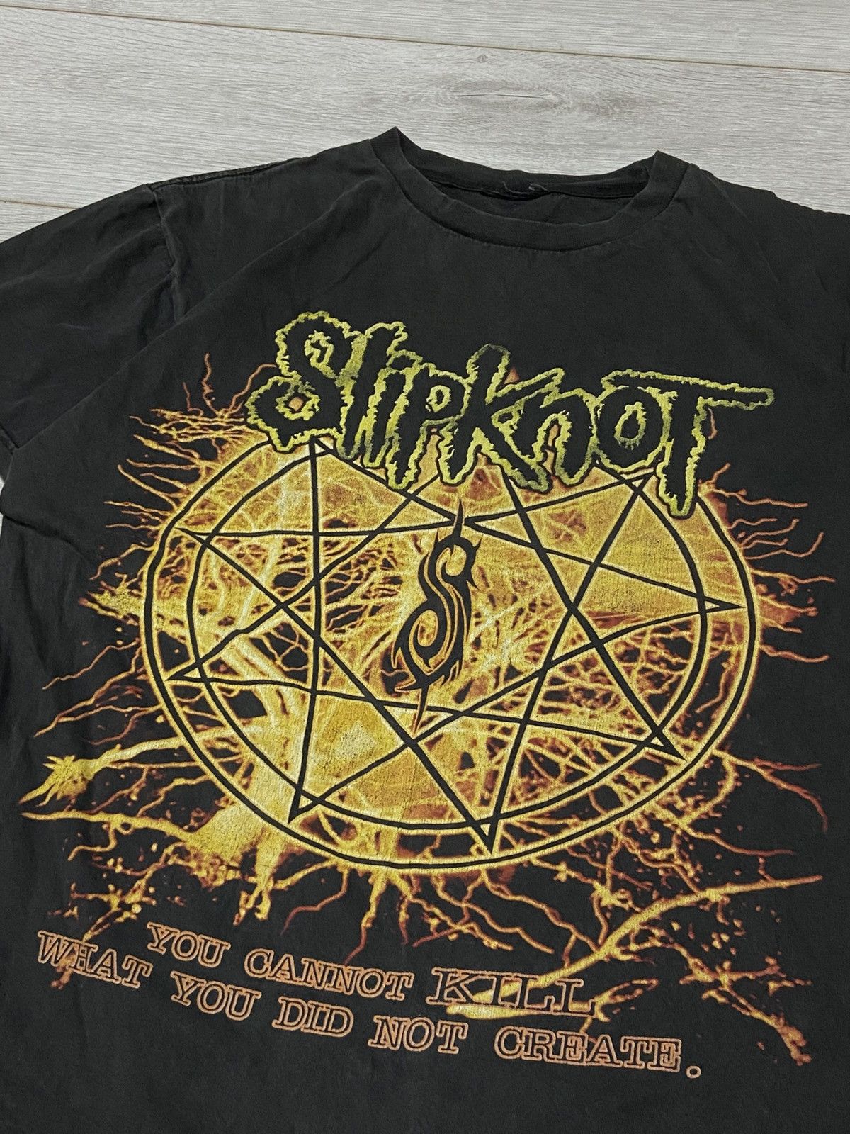 Slipknot Slipknot Concert T “YOU CANNOT KILL WHAT YOU DID NOT CREATE” Size US M / EU 48-50 / 2 - 4 Thumbnail