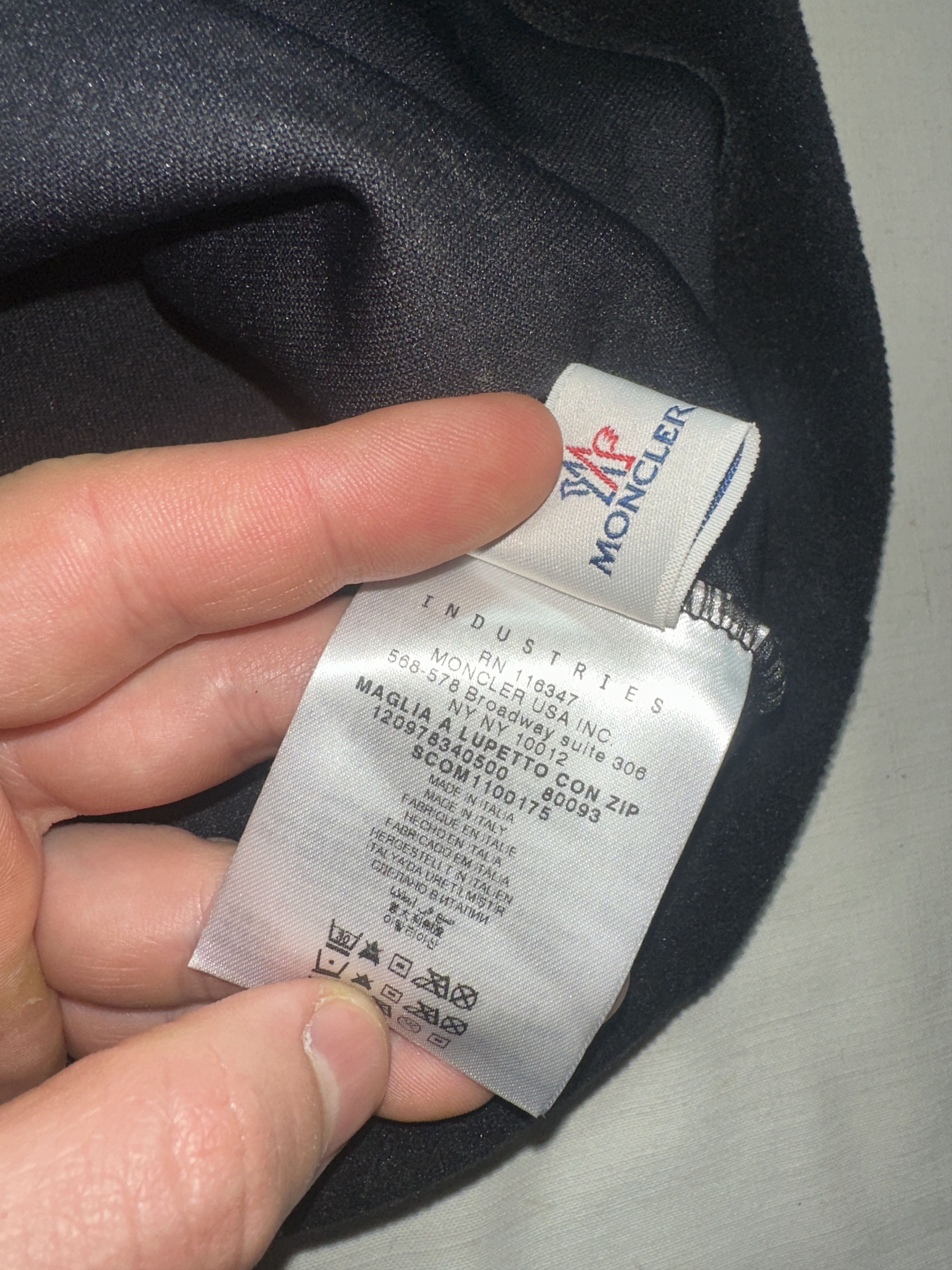 Moncler Moncler Grenoble Half Zip Technical Fleece Sweater Size L Size L / US 10 / IT 46 - 9 Thumbnail